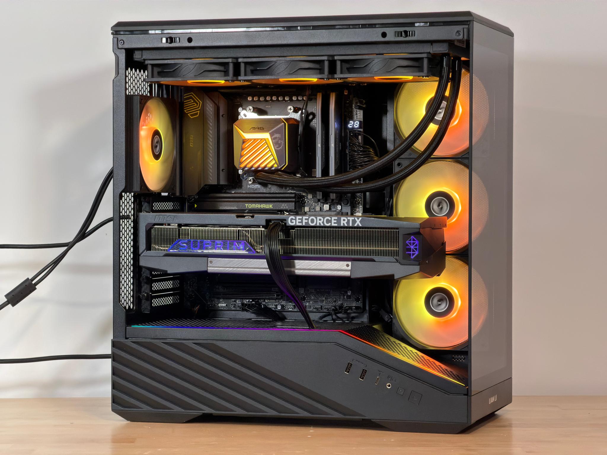 RTX 5090 Suprim Ryzen 7 9800x3d Gaming PC