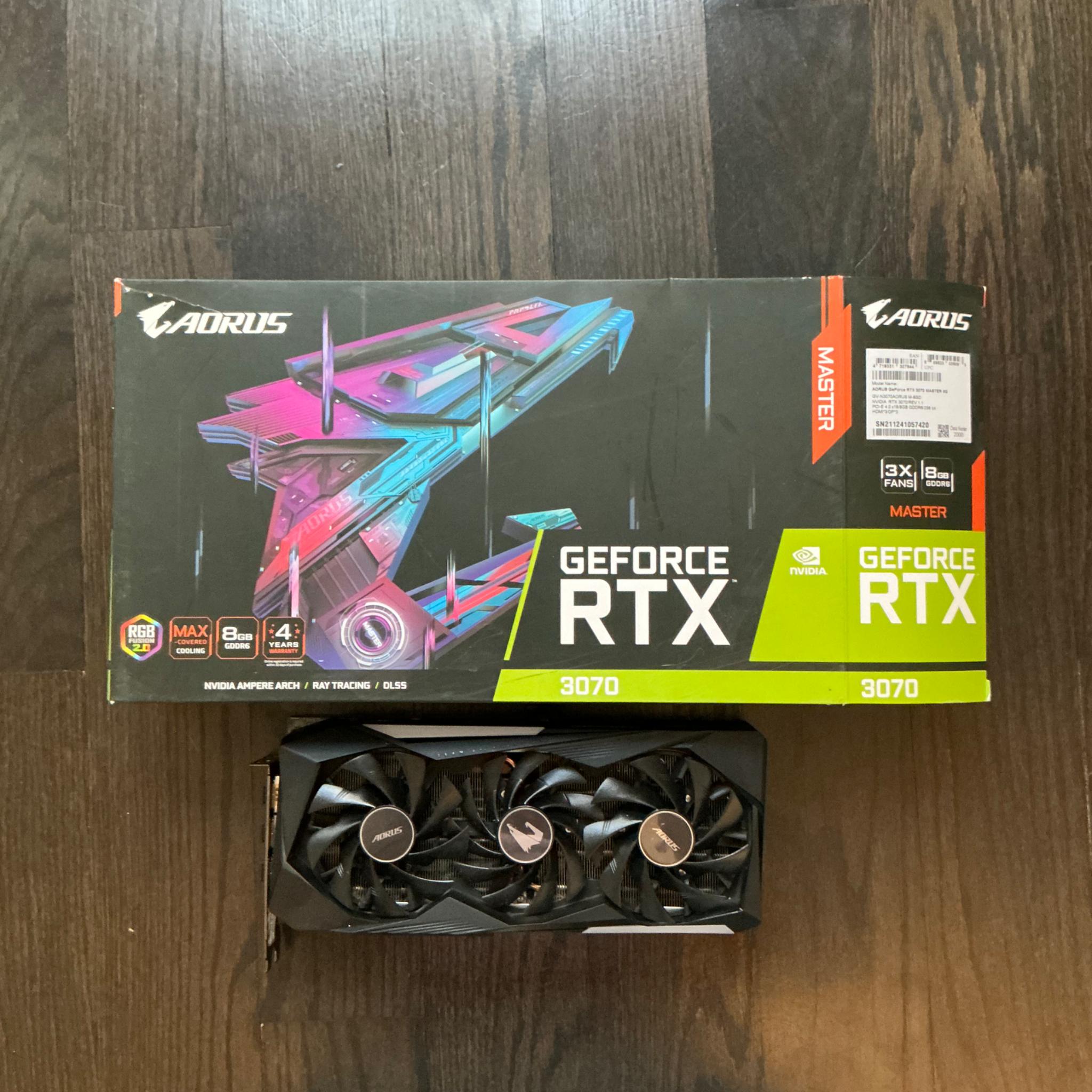 Gigabyte AORUS GEFORCE RTX 3070