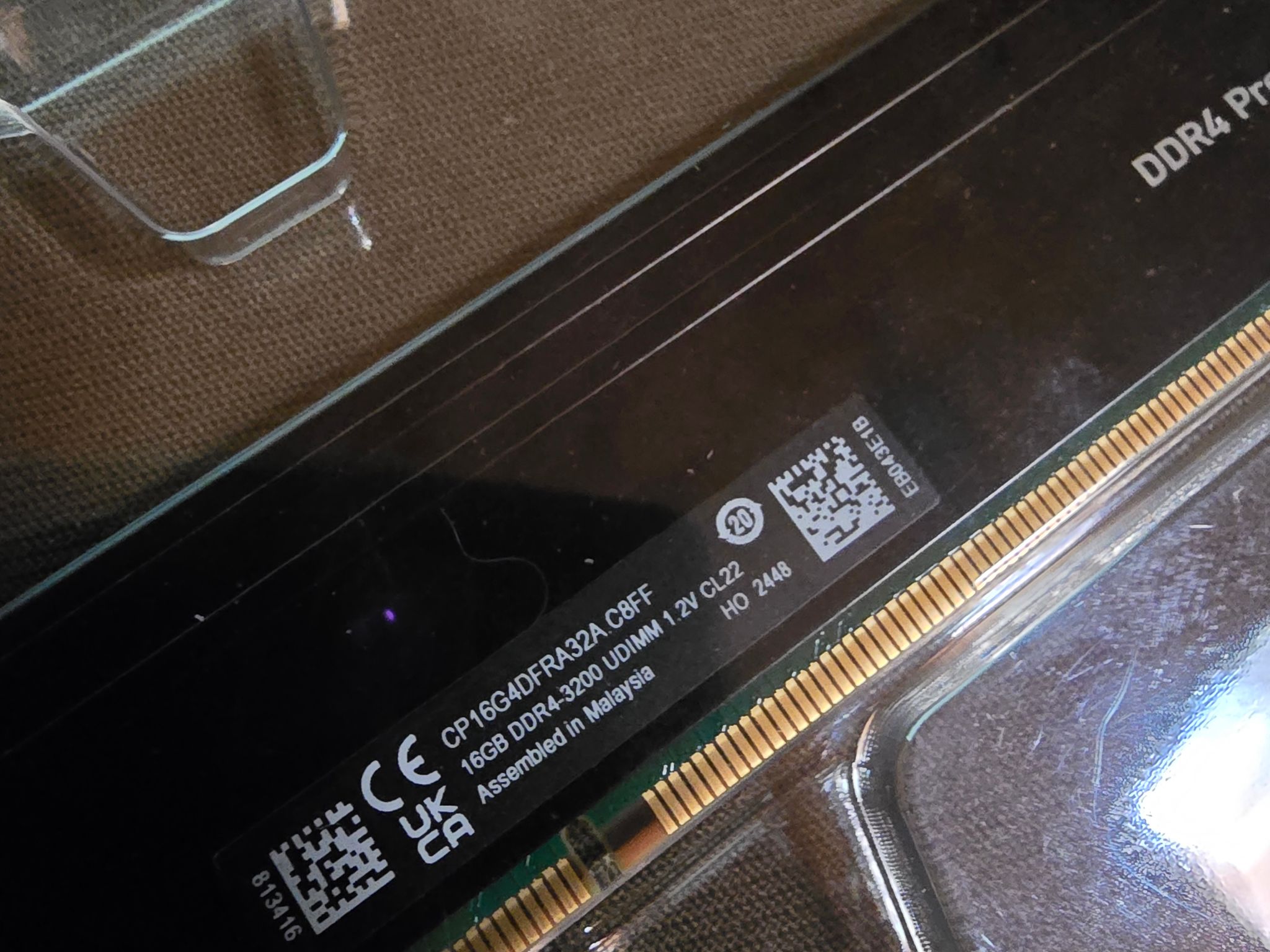 Crucial Pro 32GB DDR4 RAM Kit (2x16GB) High-Performance 3200MHz CL22