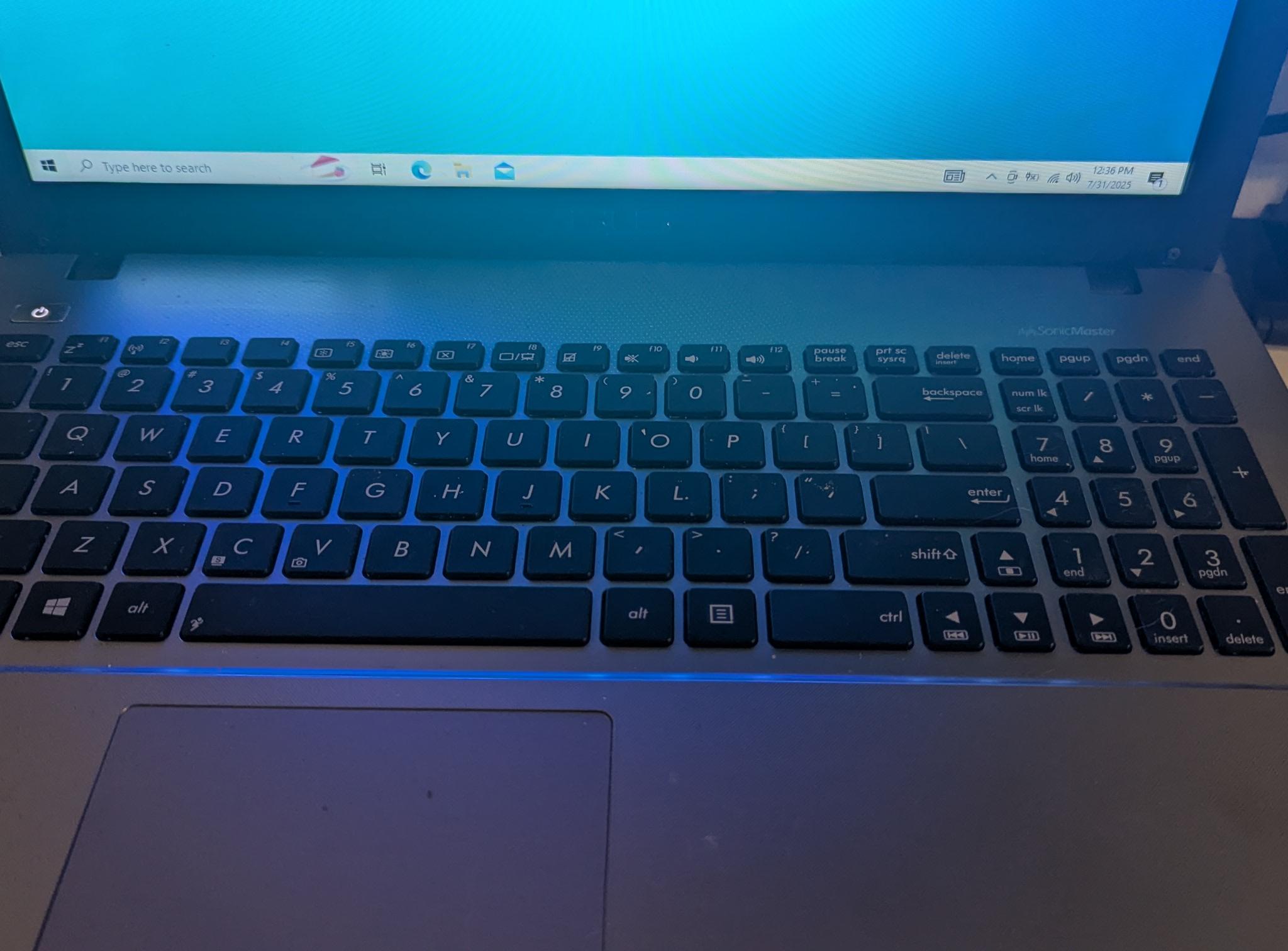 Asus X550ZA 15.6" AMD Powered Laptop Works but.....(read)