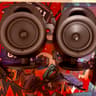 SteelSeries - Arena 3 Bluetooth Gaming Speakers with Polished 4" Drivers (2-Piece) - Black