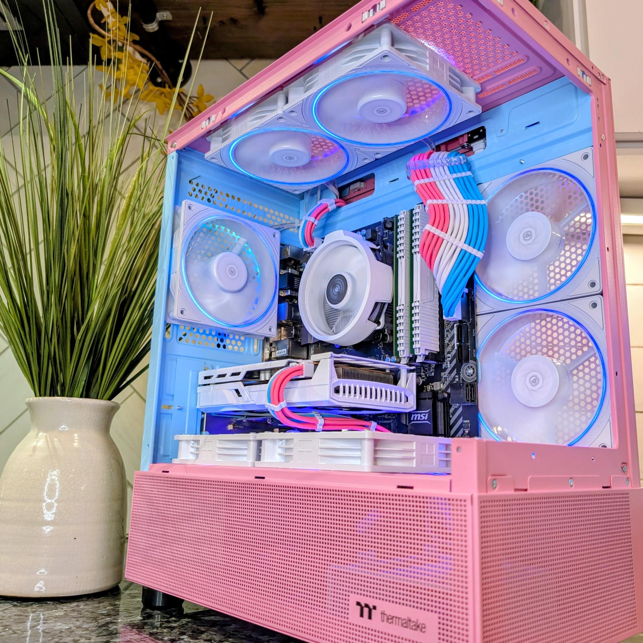 Gaming PC 🍭SUGAR RUSH⚡ AMD RYZEN RADEON