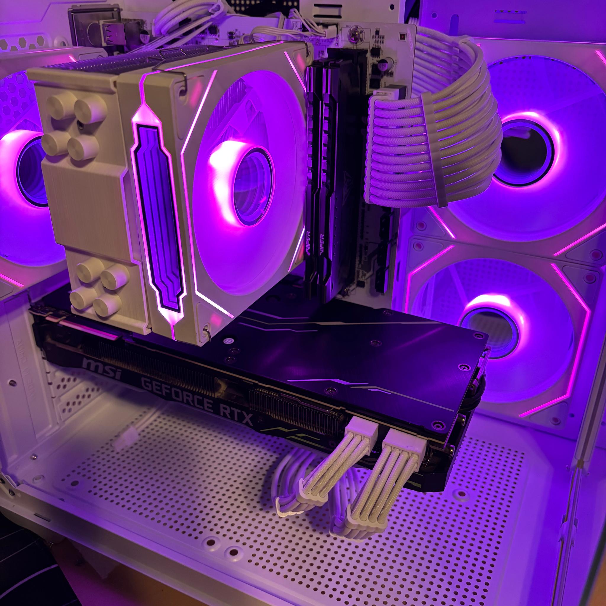 🎅🎅 White Elite Build – Ryzen 9 3900X + RTX 2080 8GB | 1080p/1440p High FPS Ready