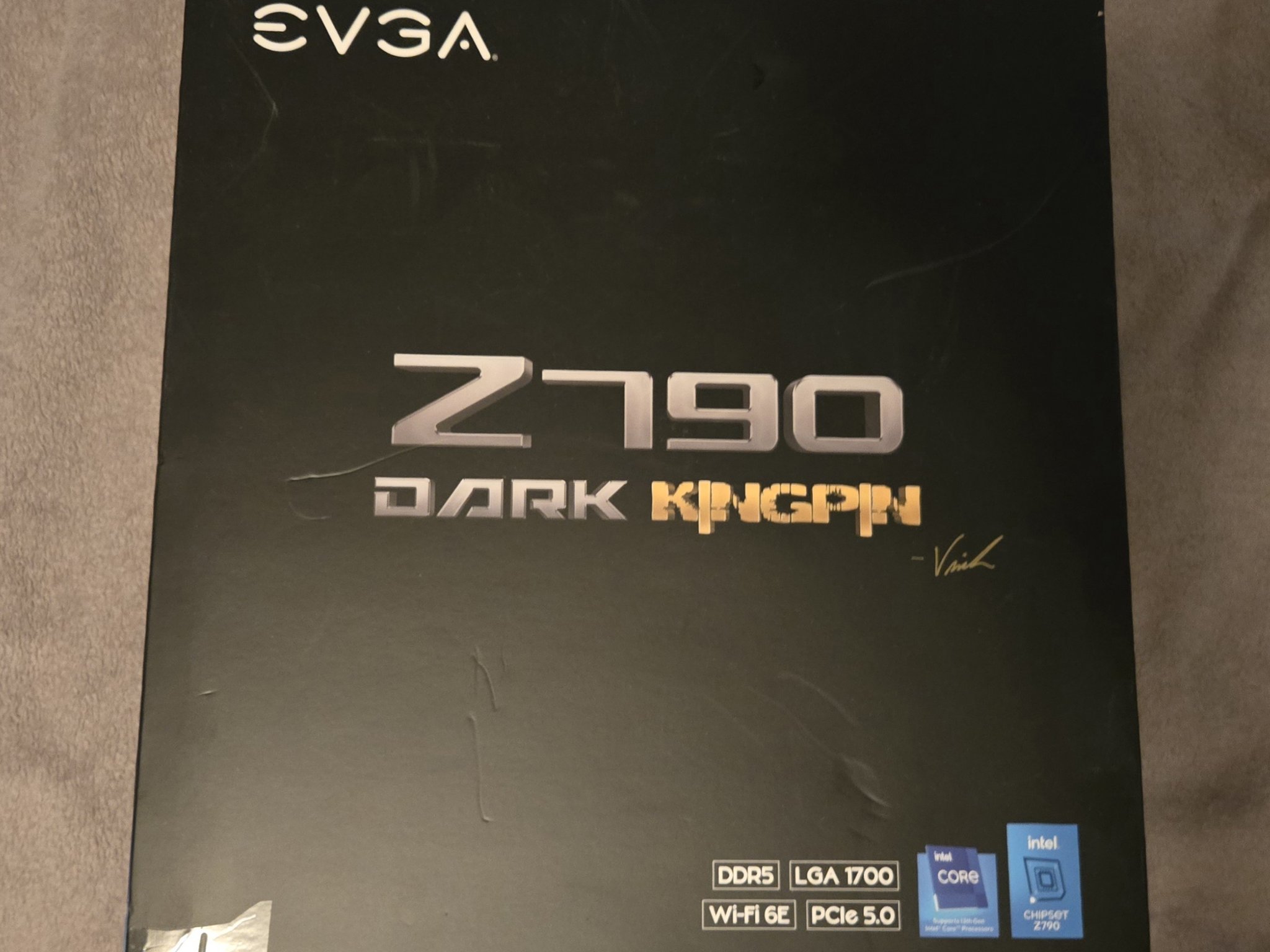 EVGA Z790 Kingpin Dark Motherboard Rare