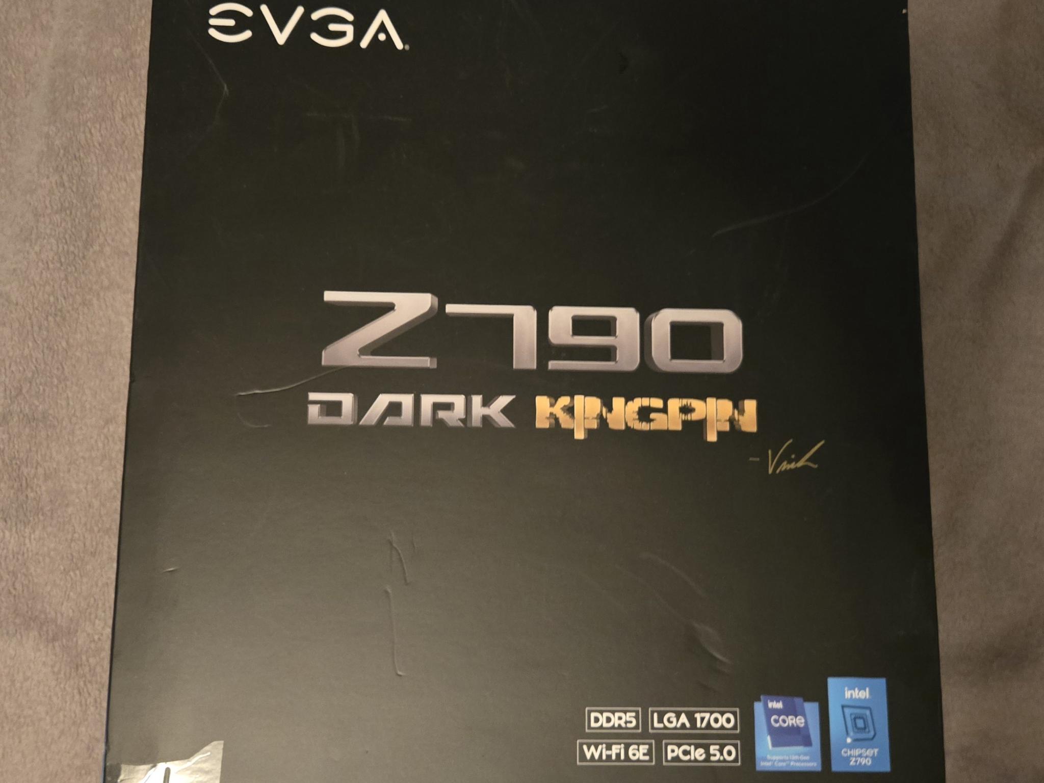 EVGA Z790 Kingpin Dark Motherboard Rare