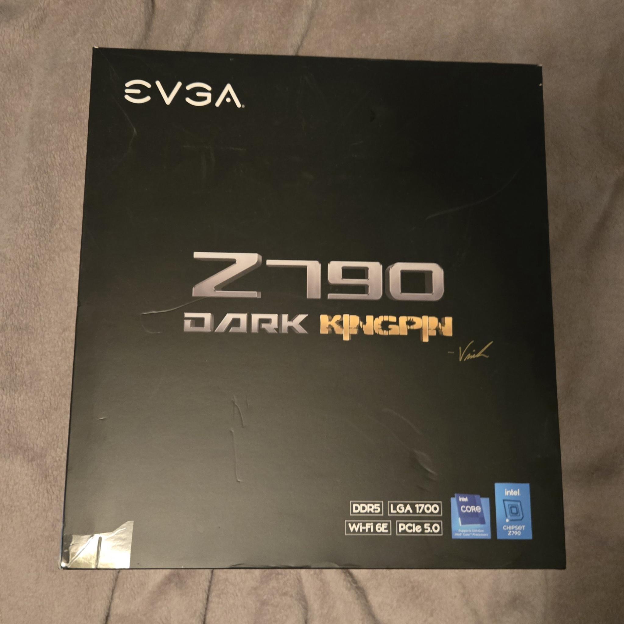 EVGA Z790 Kingpin Dark Motherboard Rare