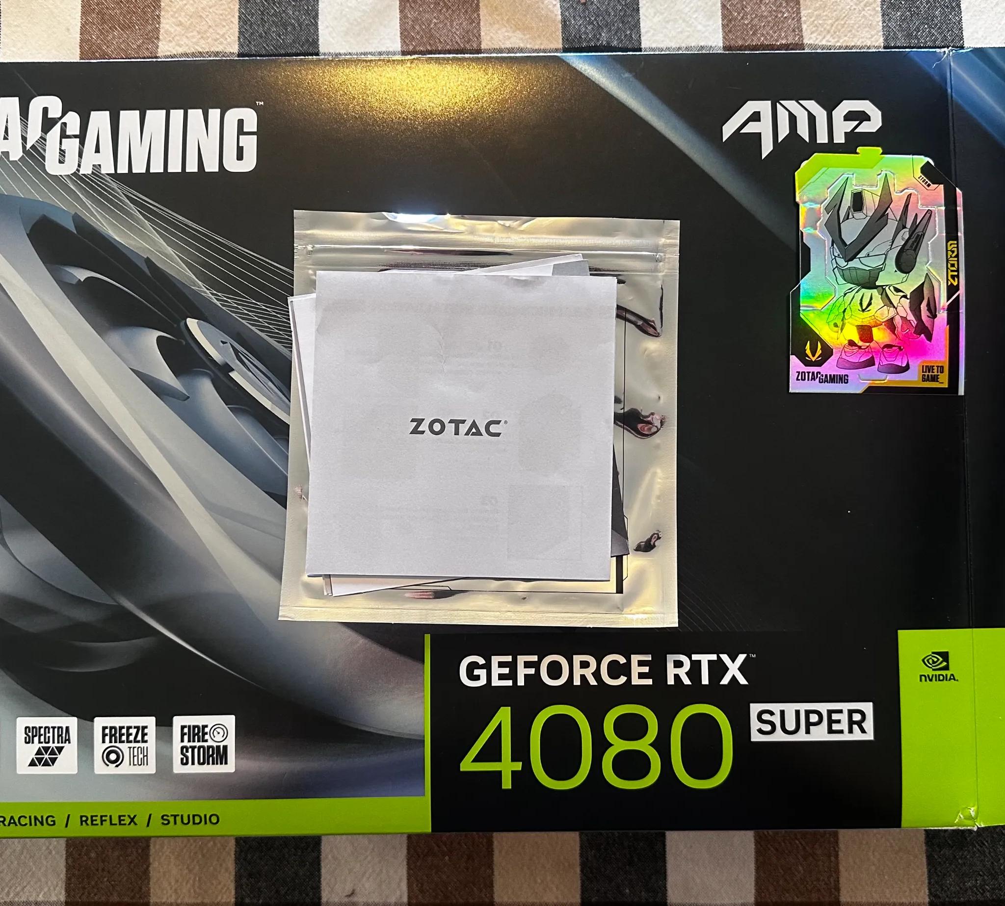 Zotac 4080 Super Amp