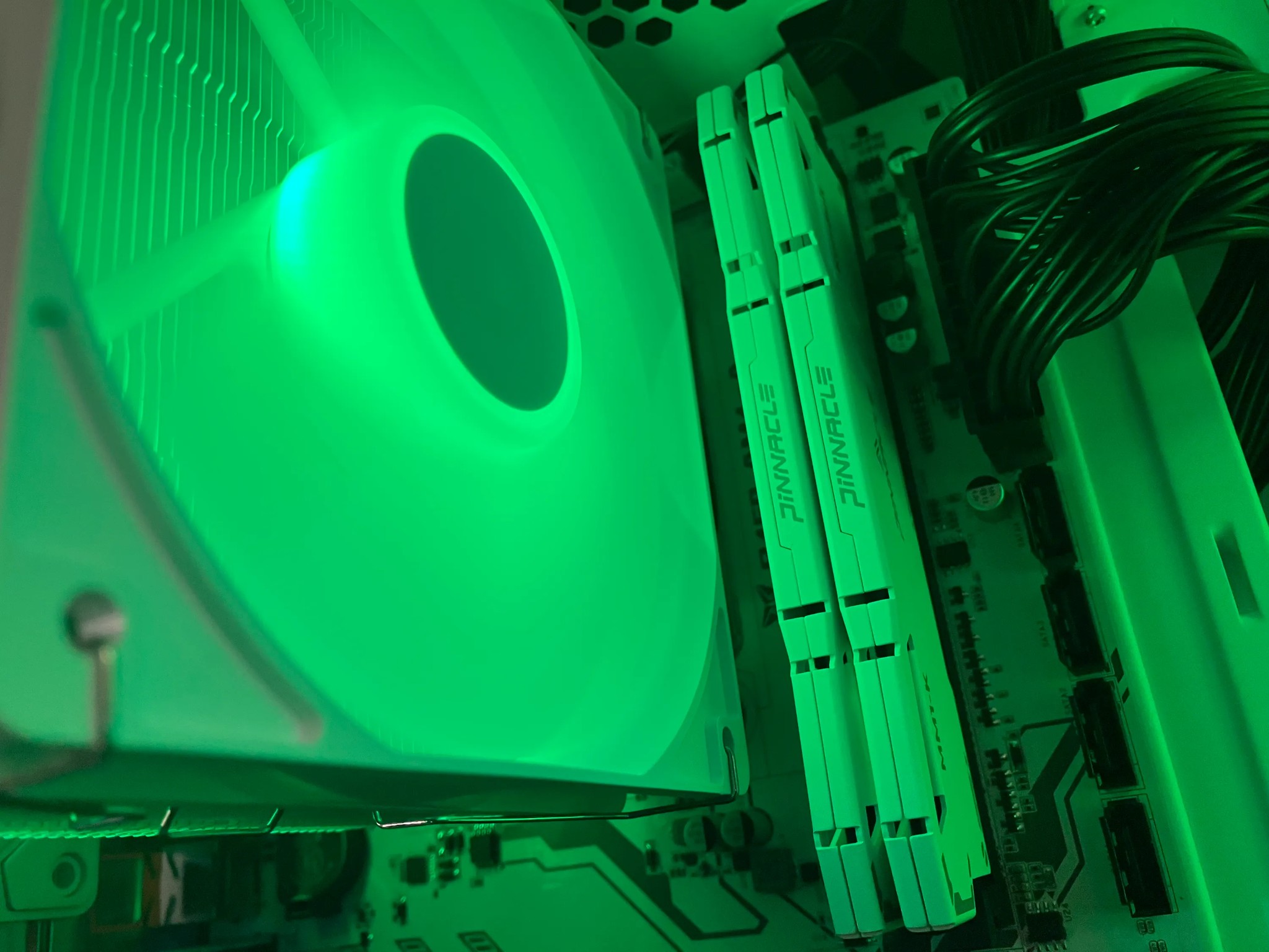 Copy of White RGB Gaming PC Ryzen 5 5500 RTX 2060 16GB RAM 1tb SSD Micro-Atx