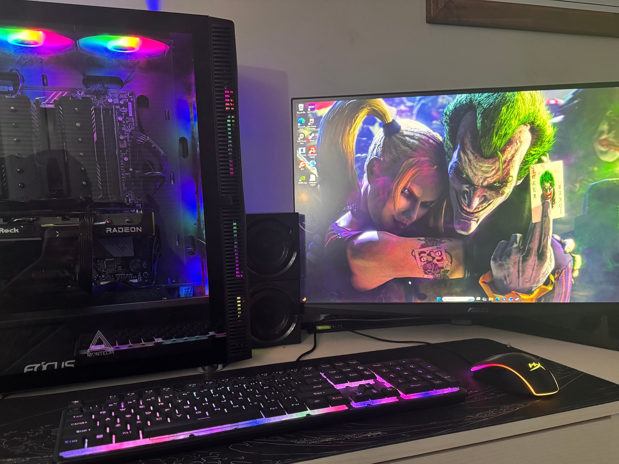 Custom Gaming PC / Radeon RX 9060 XT / 16GB 6000Mhz / Ryzen 5 7600X/