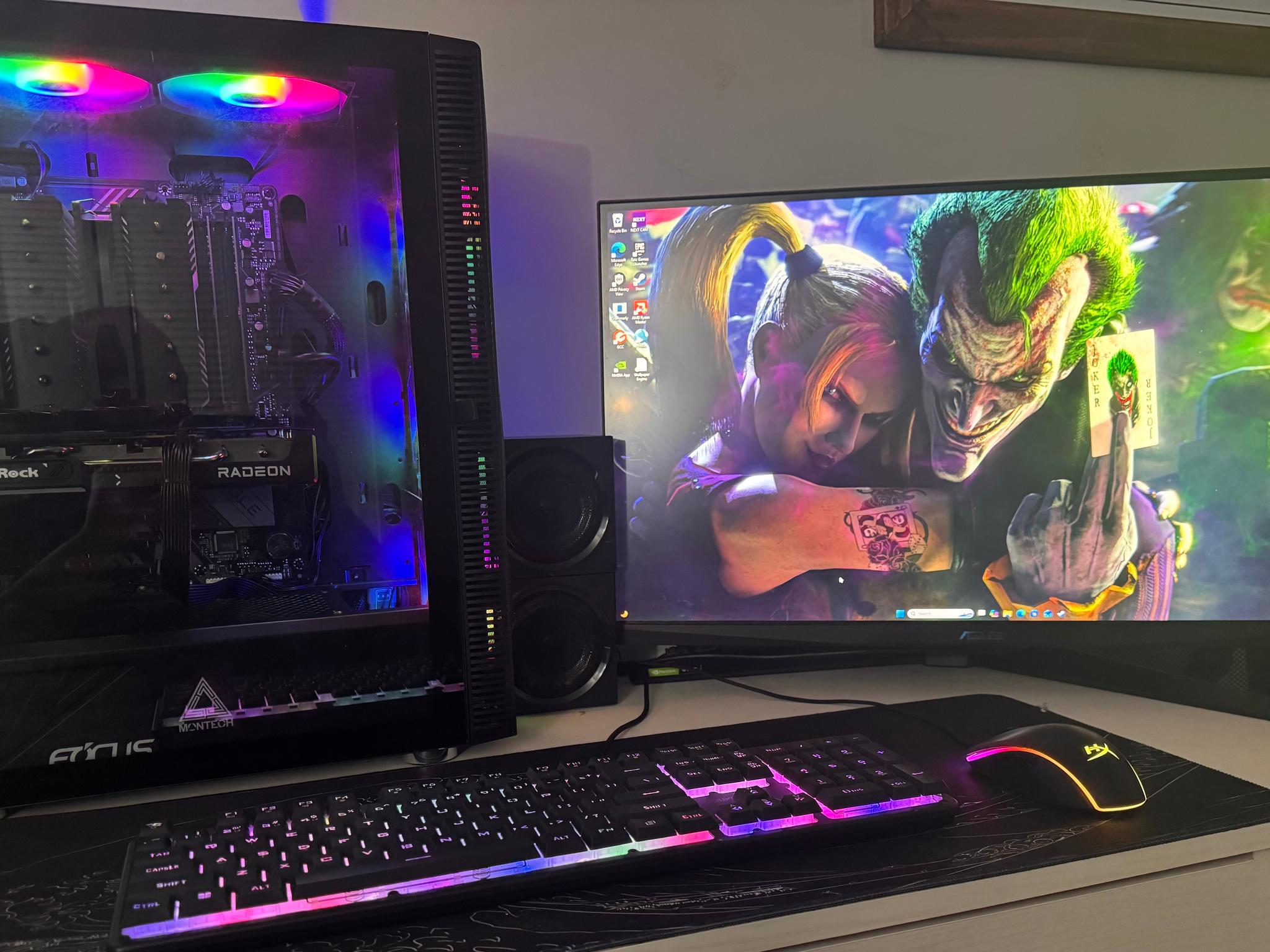 Custom Gaming PC / Radeon RX 9060 XT / 16GB 6000Mhz / Ryzen 5 7600X/