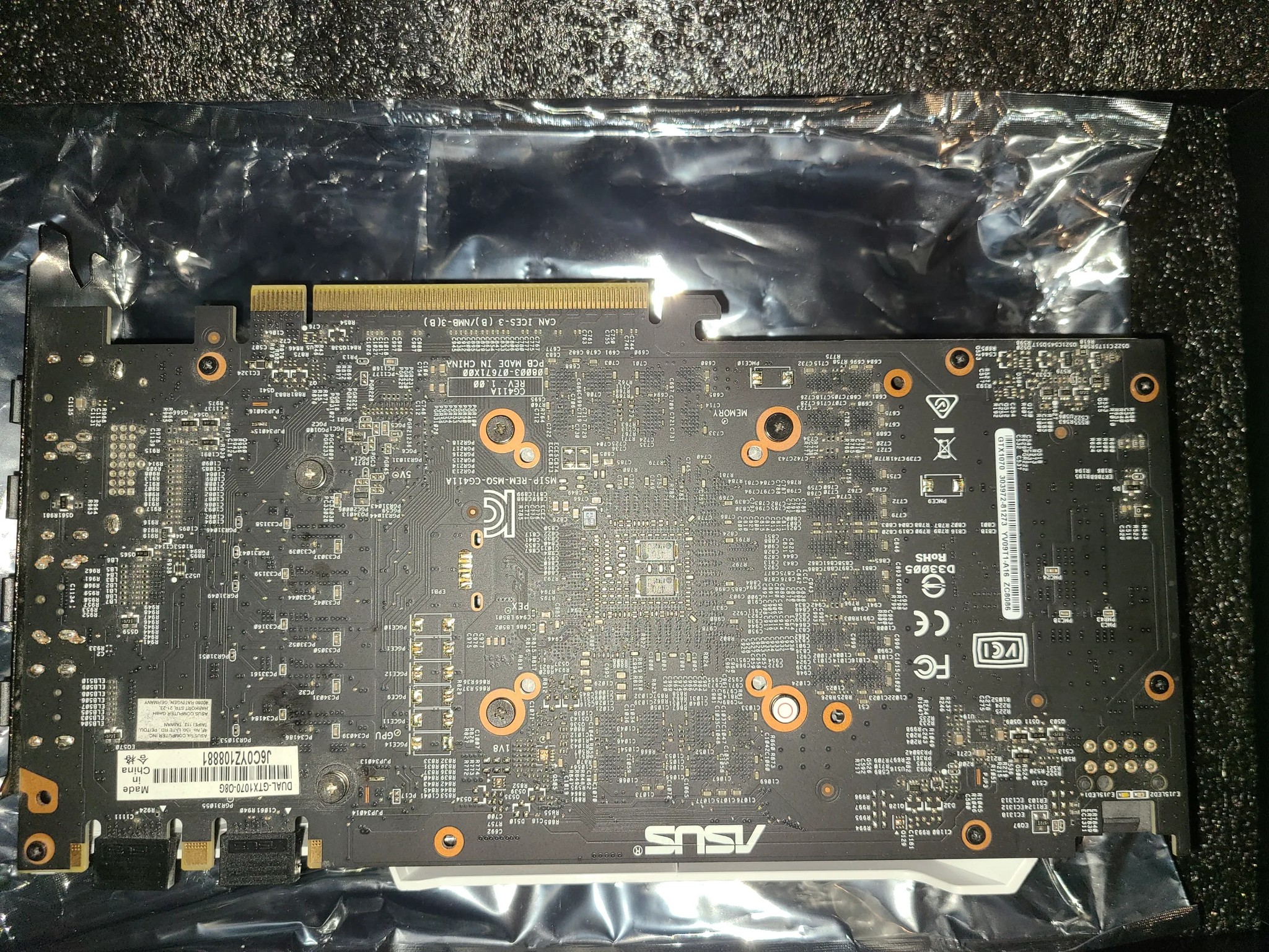 ASUS DUAL 1070 OC 8GB