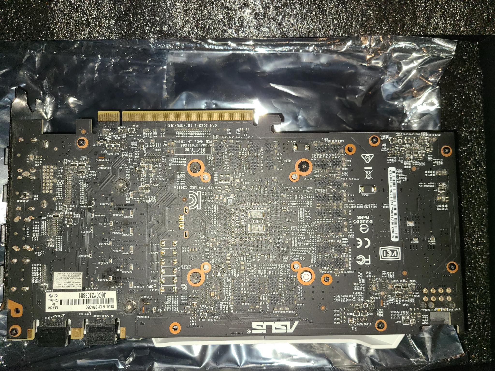 ASUS DUAL 1070 OC 8GB