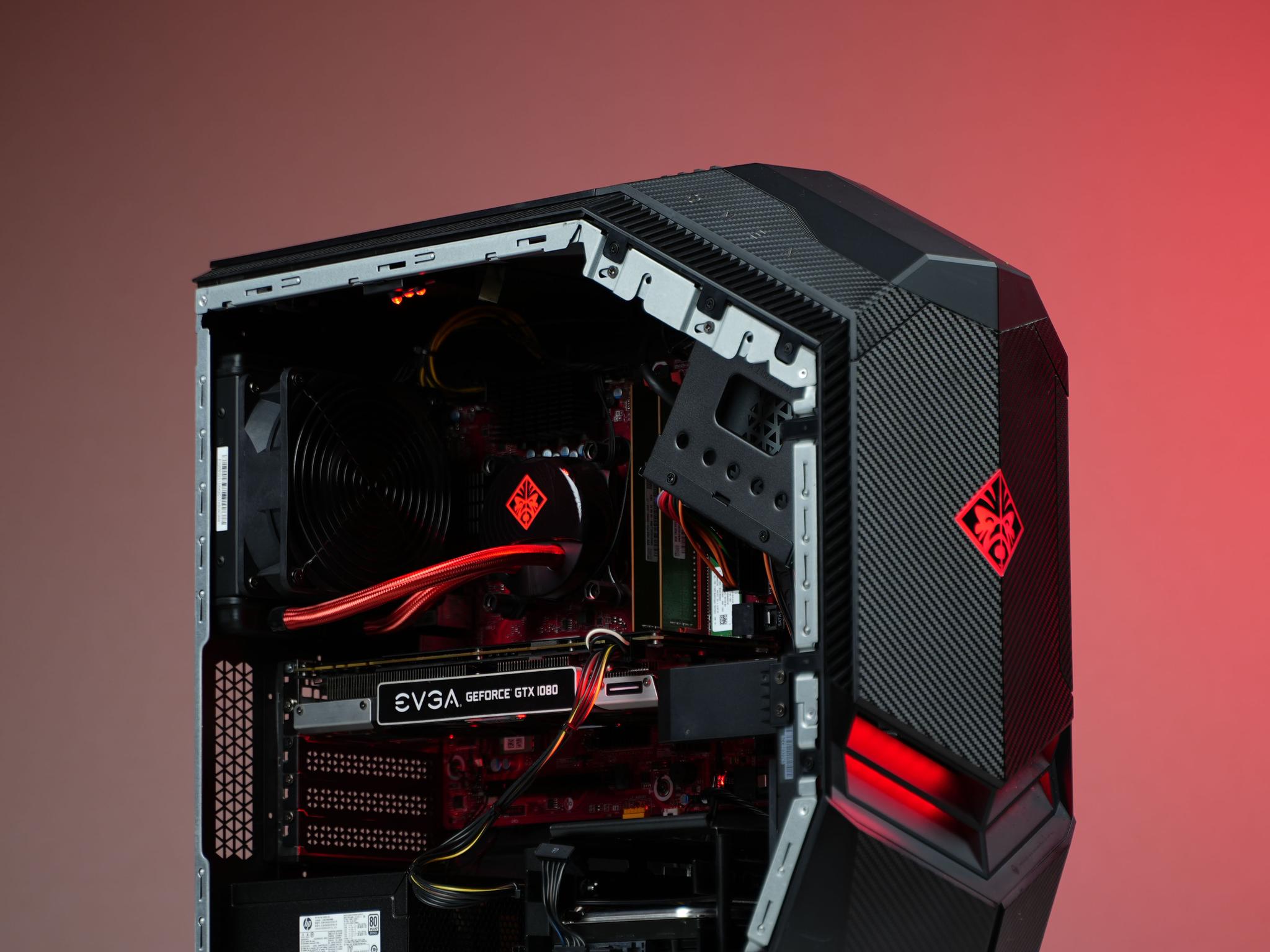 “Omenform 3” GTX 1080 Intel Core i7 8700K 16GB 1.3TB Windows 11 Gaming PC Powerhouse