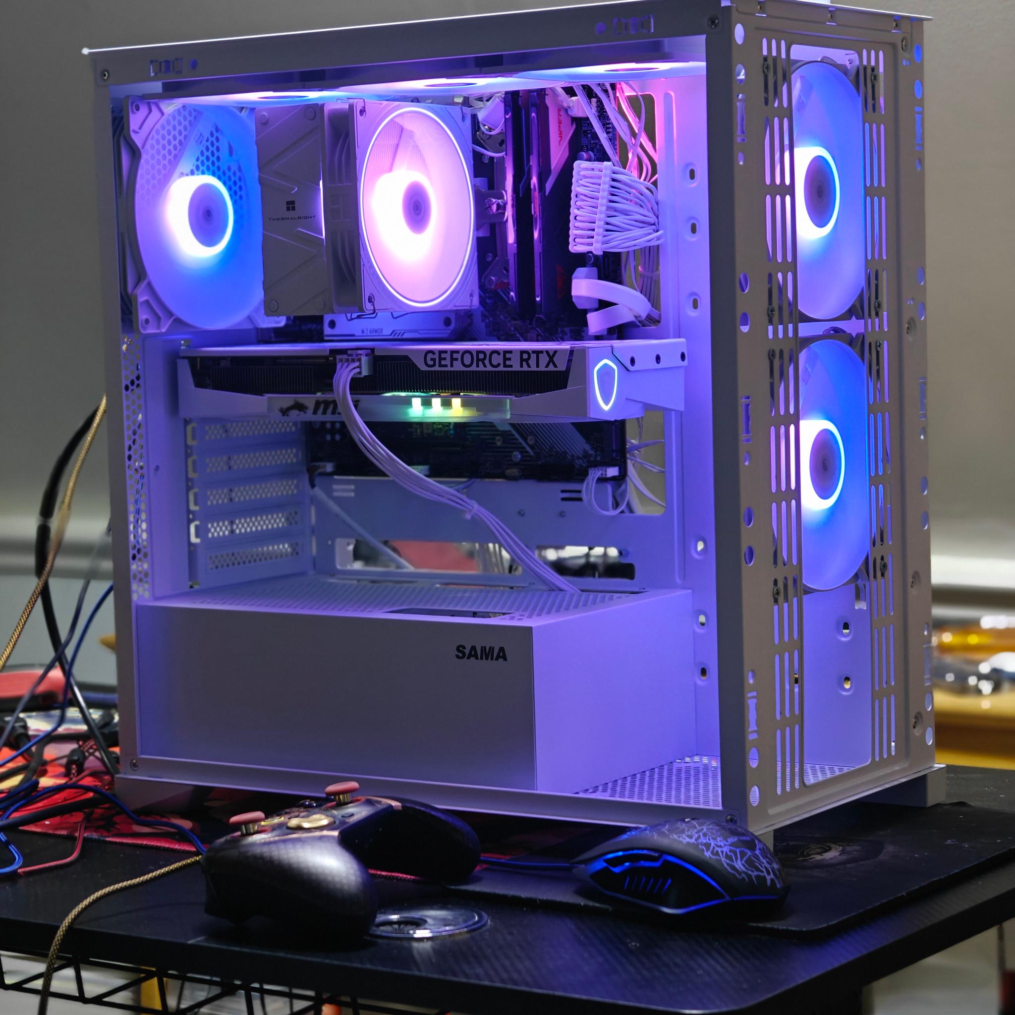 1440P GAMING PC|AMD RYZEN 5 7500F|MSI NVIDIA RTX 5060|32GB DDR5 6000|1TB NVME SSD|WINDOWS 11 PRO