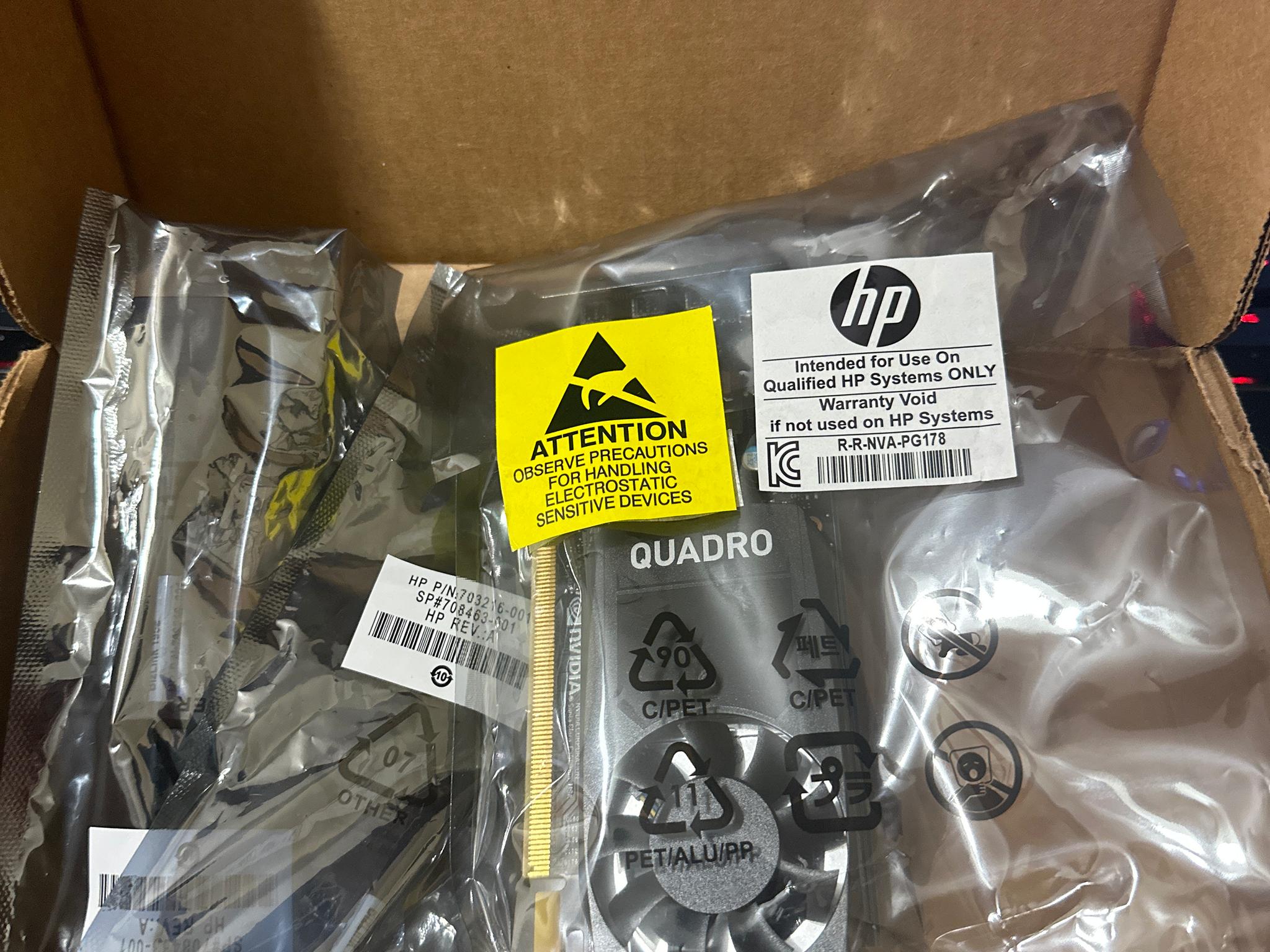 Quadro P620 with accessories