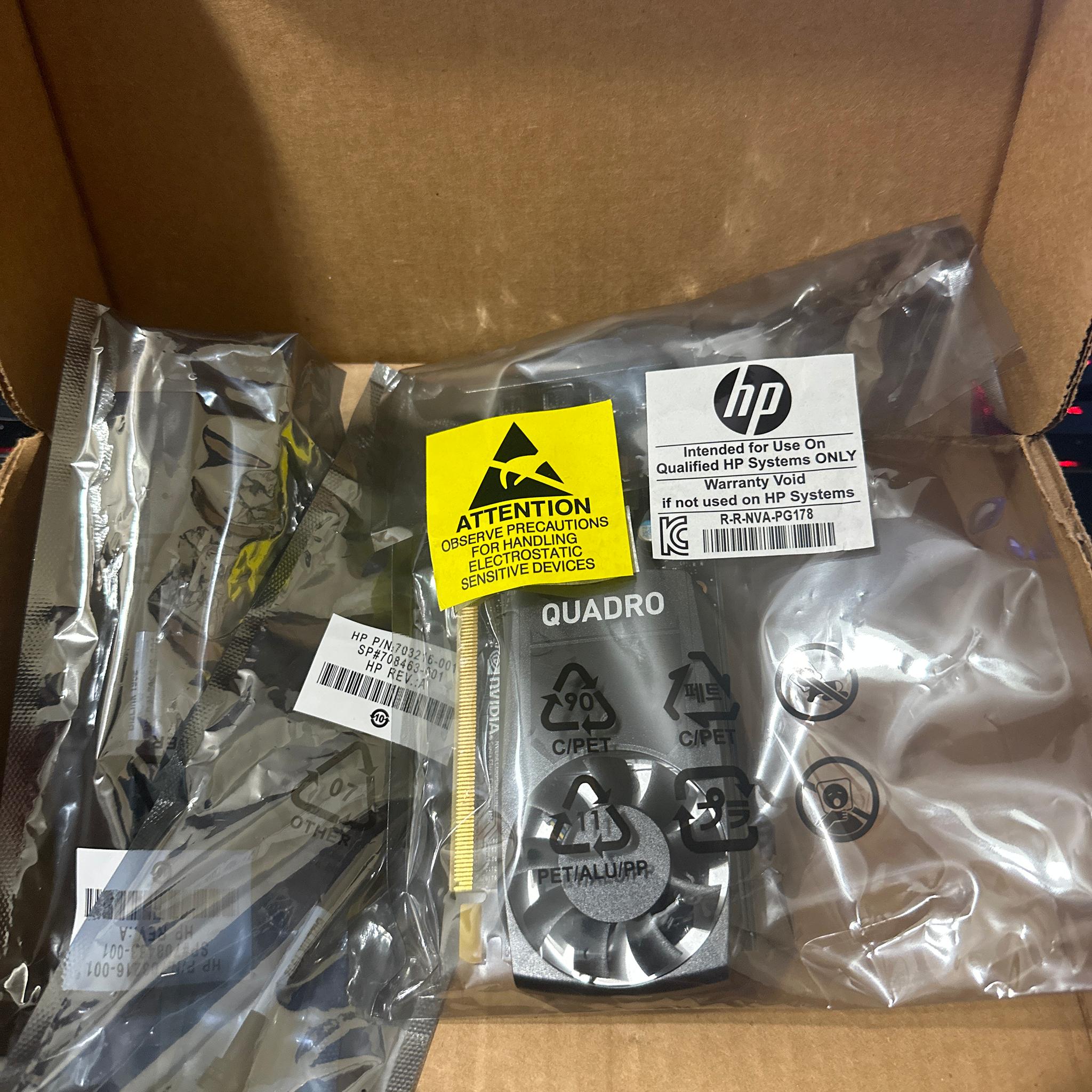 Quadro P620 with accessories