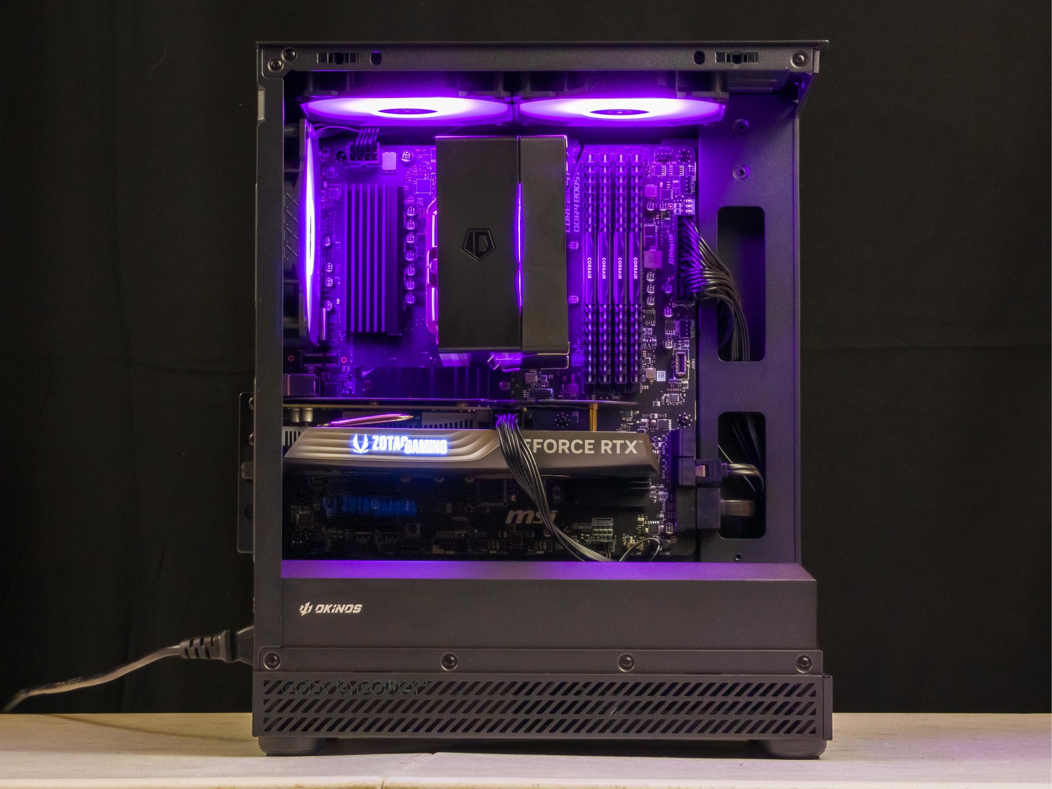 💜🖤 RTX 4060 / Ryzen 5 5500 / 16GB Gaming PC 🖤💜