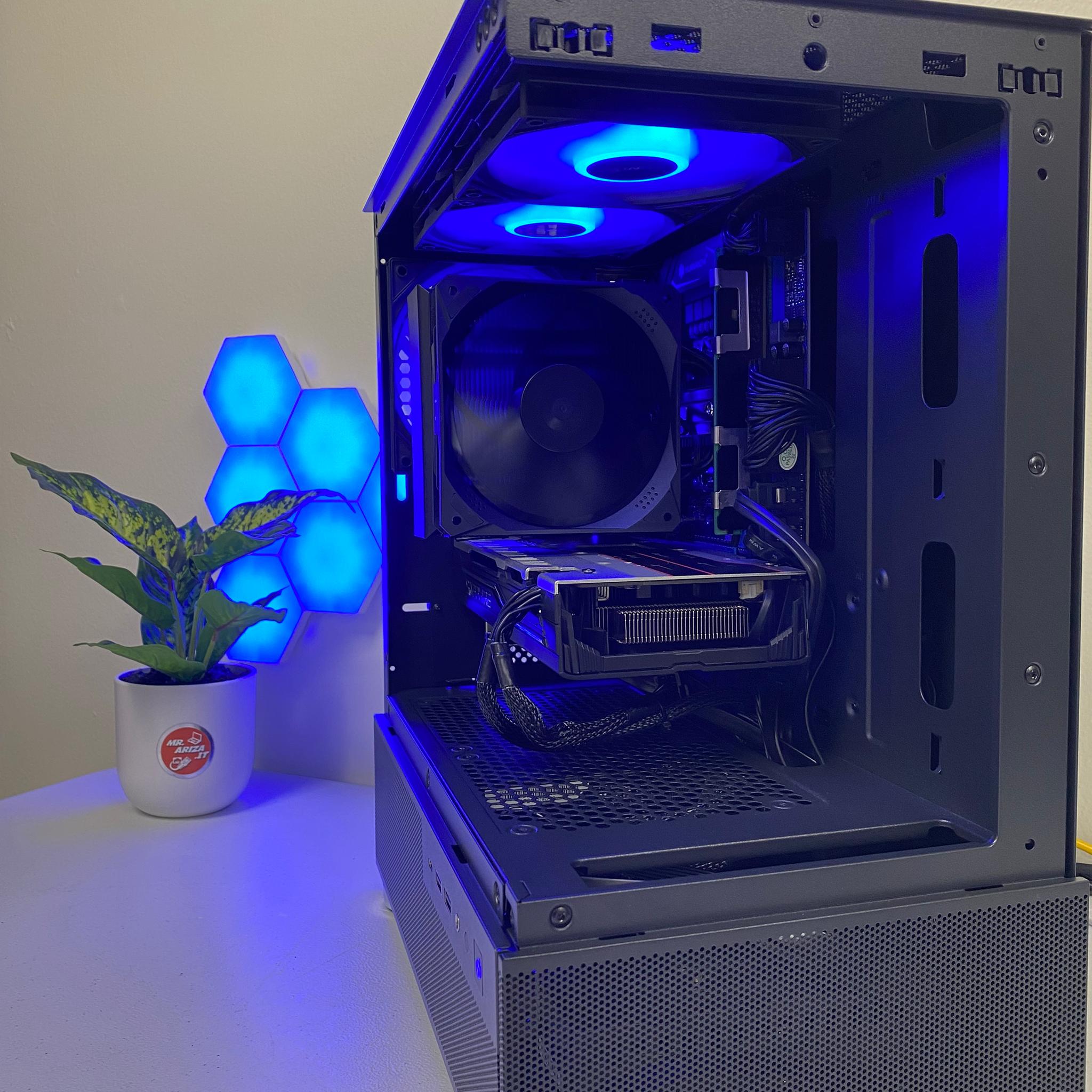 RX 580 - Xeon (12 Cores - 24 Threads) -🌟 "Black Edition Gaming Rig" 🌟