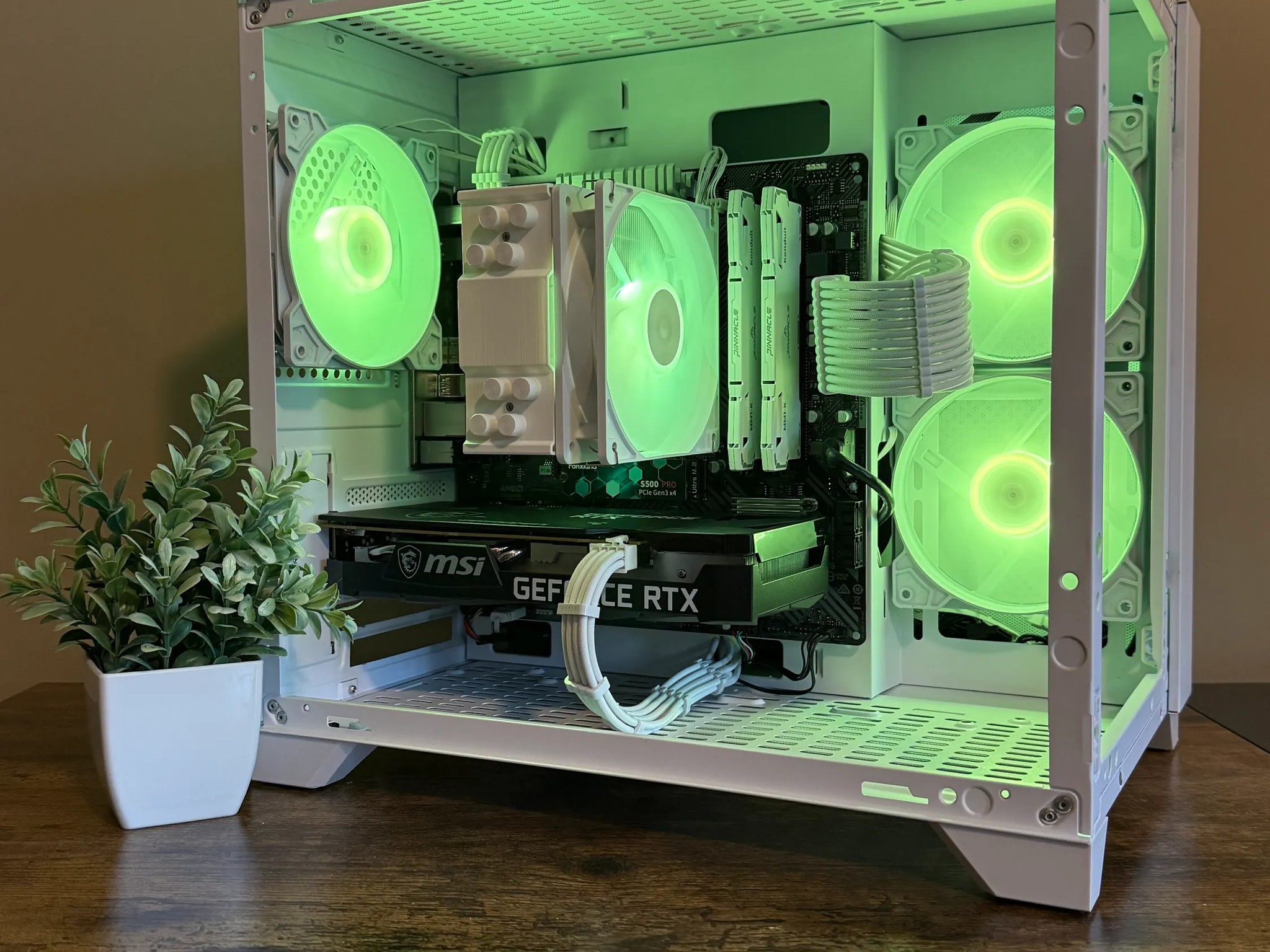 🎮 Balanced Gamer ⚖️ | RTX 3060 | Ryzen 5 5600 | 16GB RAM | 512GB SSD |⚪ High Performance Gaming PC⚪