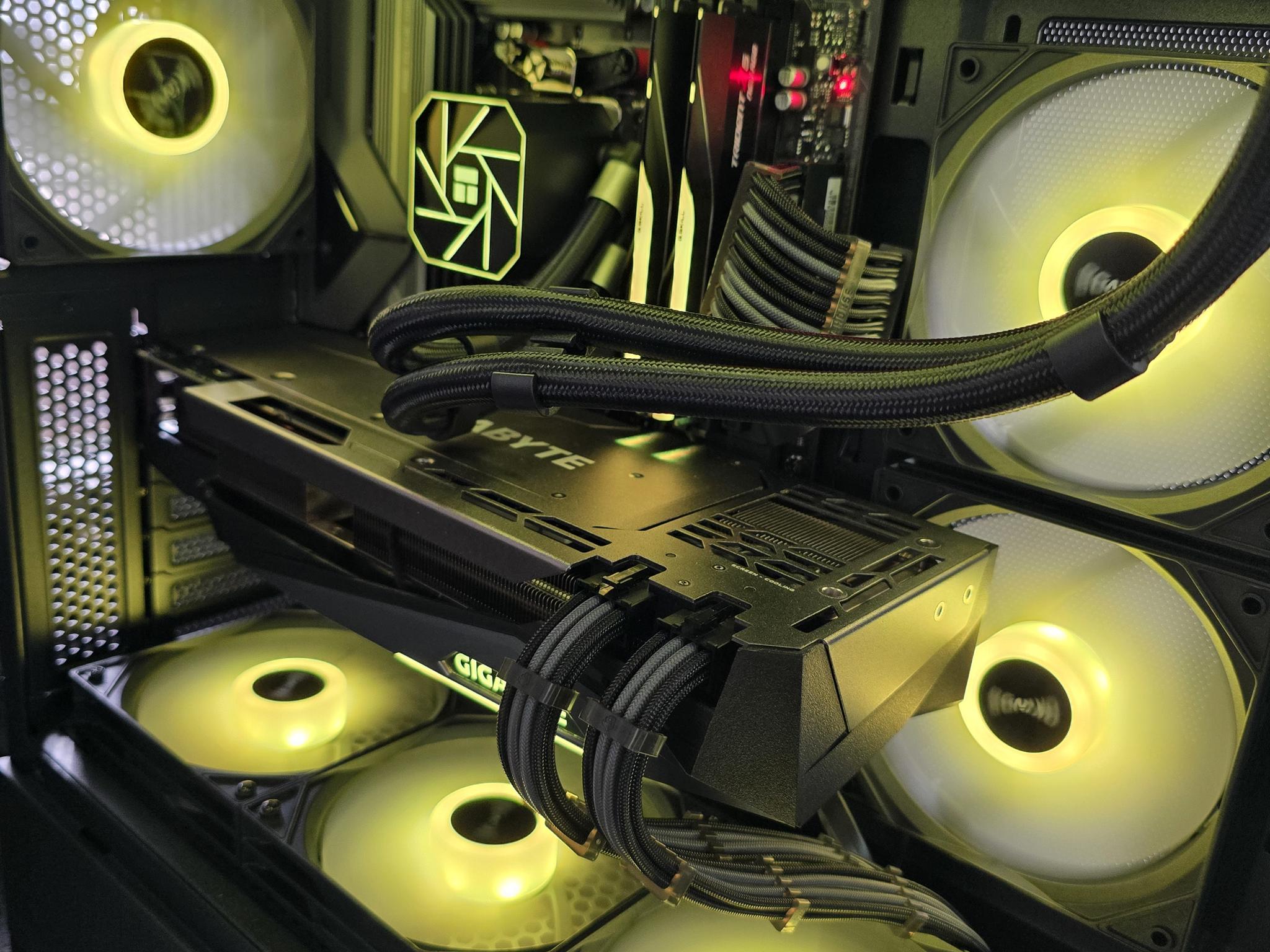 🟡⚫1440P CUSTOM PC | RTX 3080 | RYZEN 5 9600X | B850 MB | OKINOS AQUA 7 CASE⚫🟡