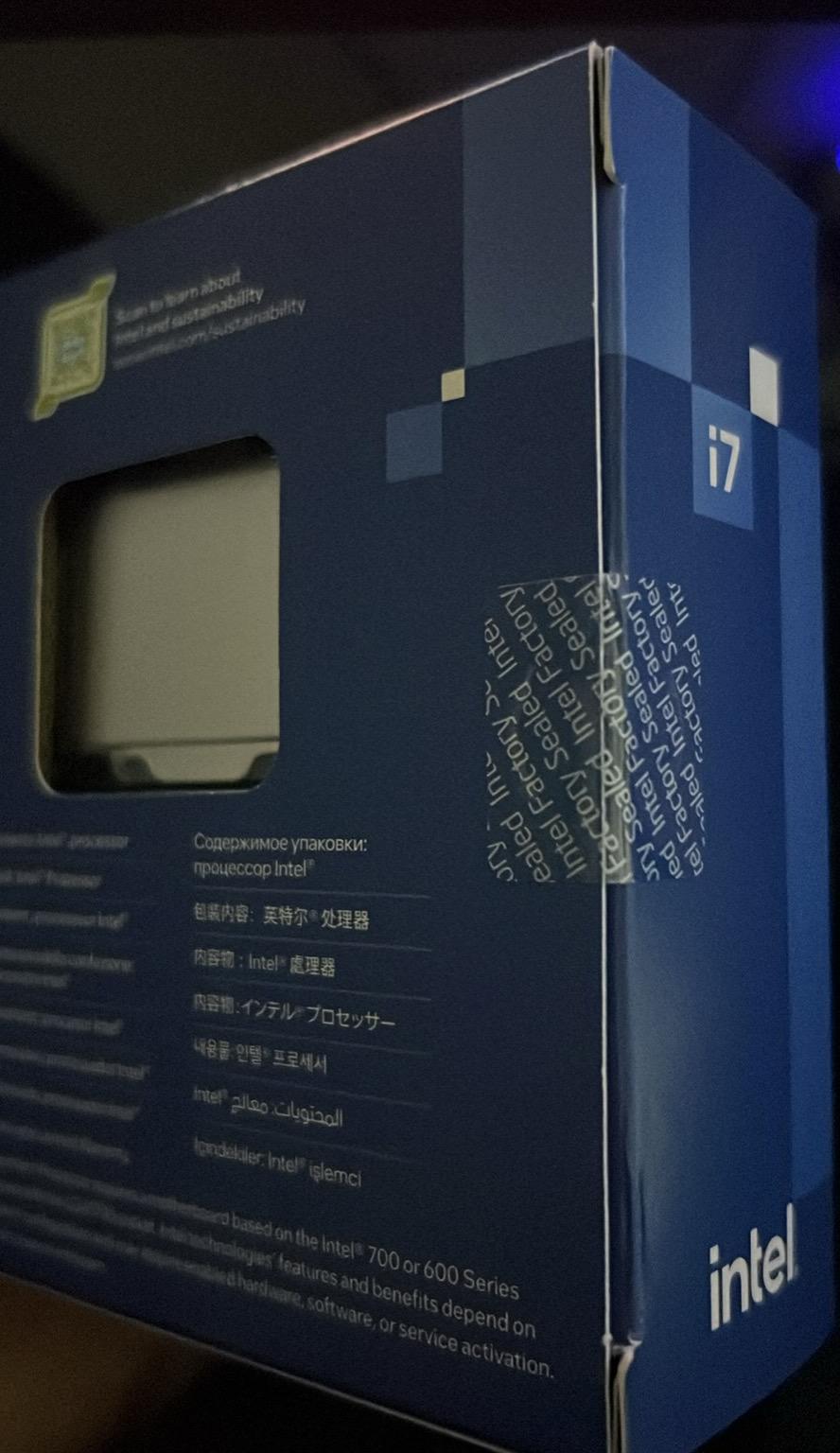 Factory Sealed I7 13700k