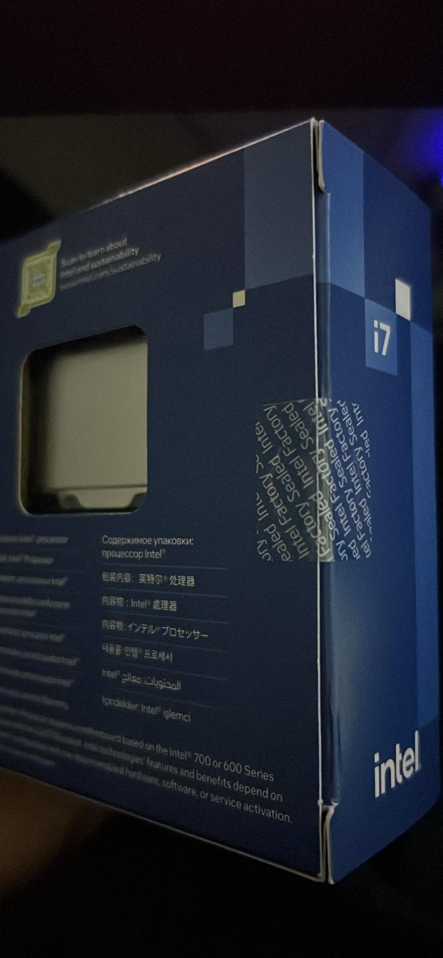 Factory Sealed I7 13700k