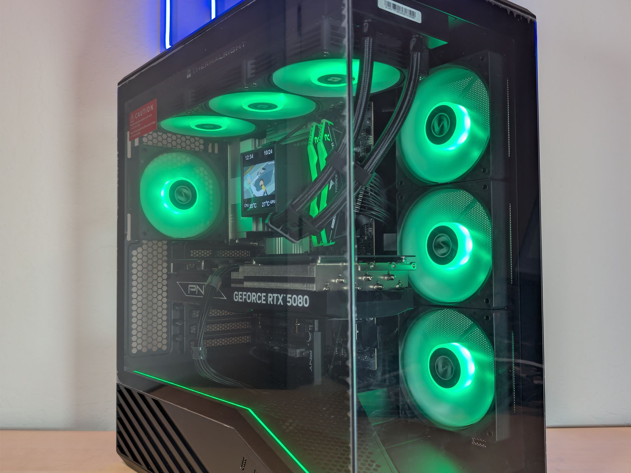 GeForce RTX 5080 Custom Gaming PC - Ryzen 7 9850X3D, 32GB RAM