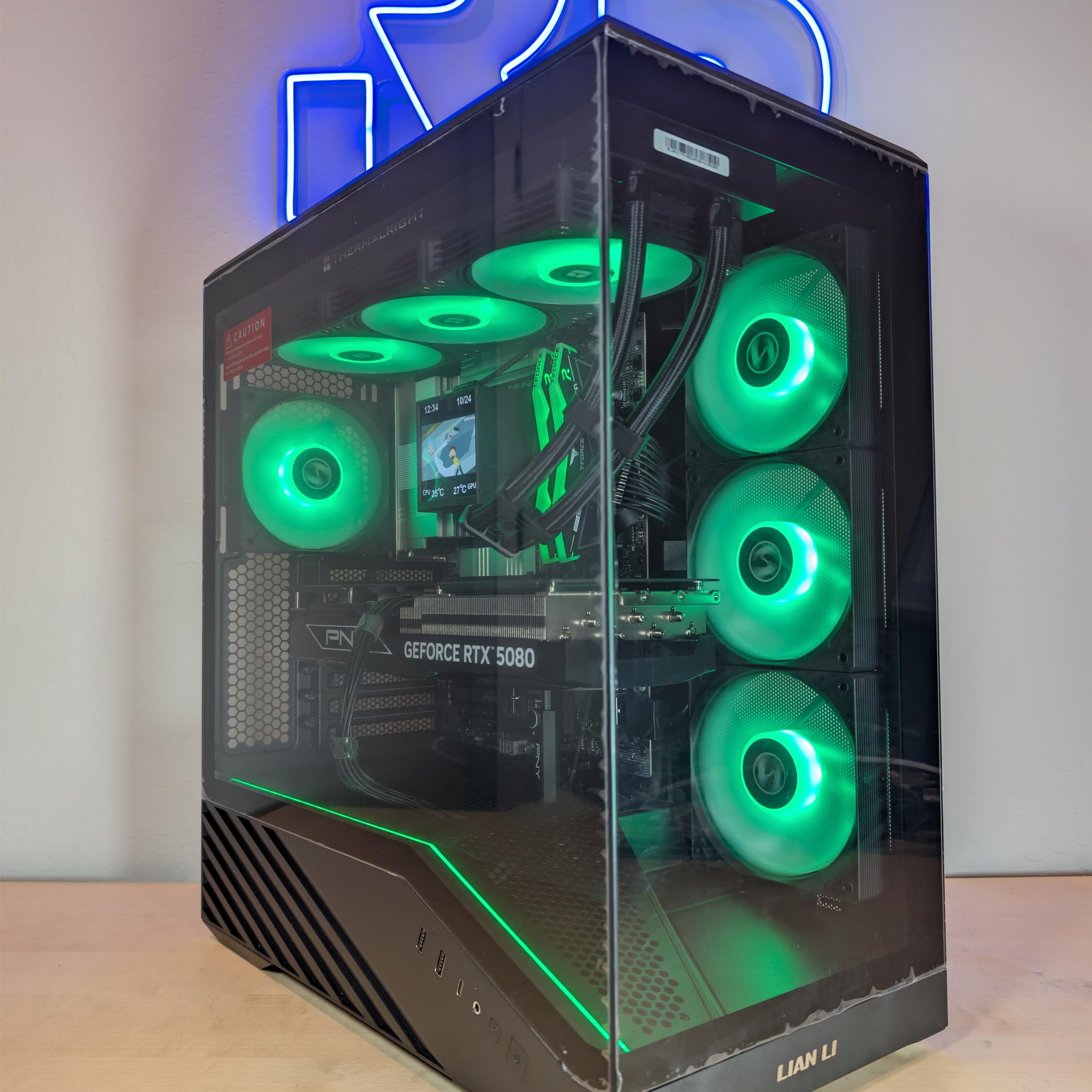 GeForce RTX 5080 Custom Gaming PC - Ryzen 7 9850X3D, 32GB RAM