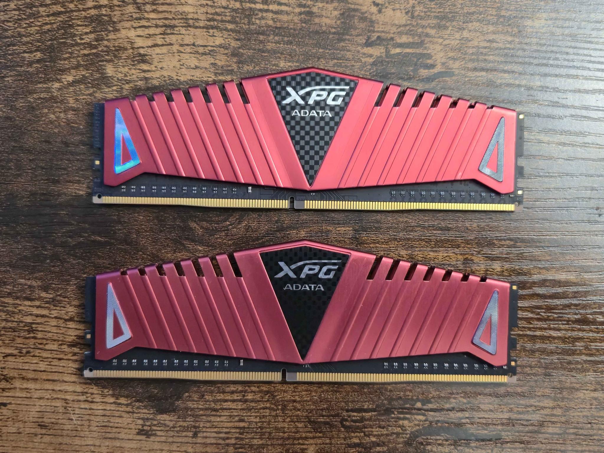 16gb (2x8) Adata XPG DDR4 3000MT