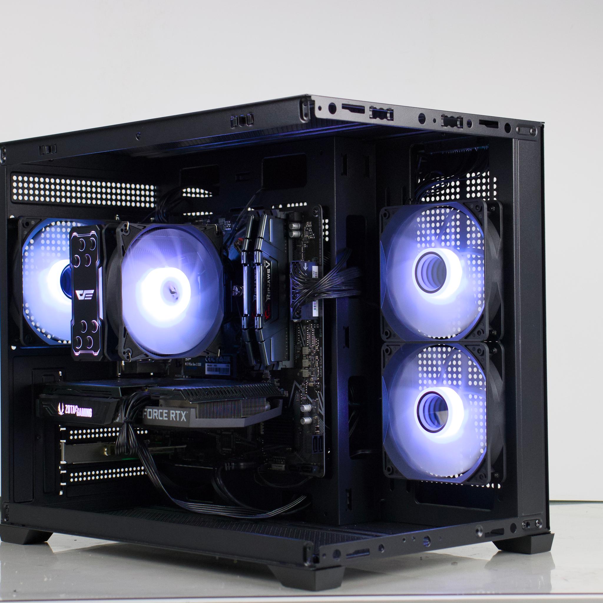 RGB Gaming PC 🔥RTX 3070, Ryzen 5 5500, 16GB RAM, 1TB NVMe SSD, WiFi, BlueTooth 🔥 1440P/1080P Beast