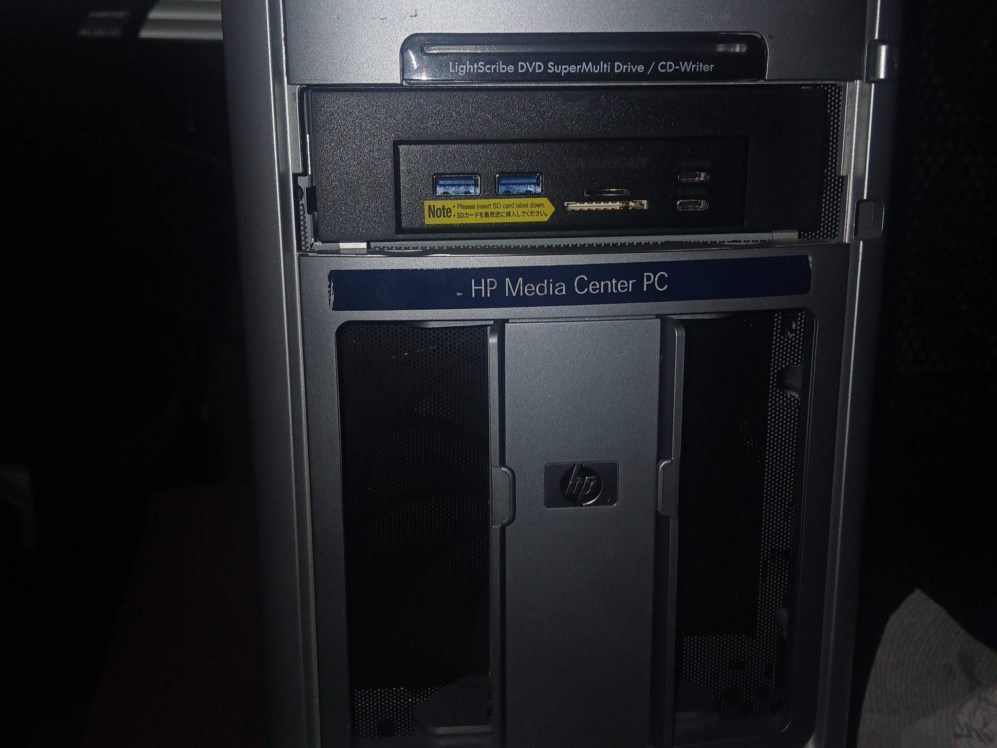 Custom Vintage HP Media Center "Sleeper" Gaming PC