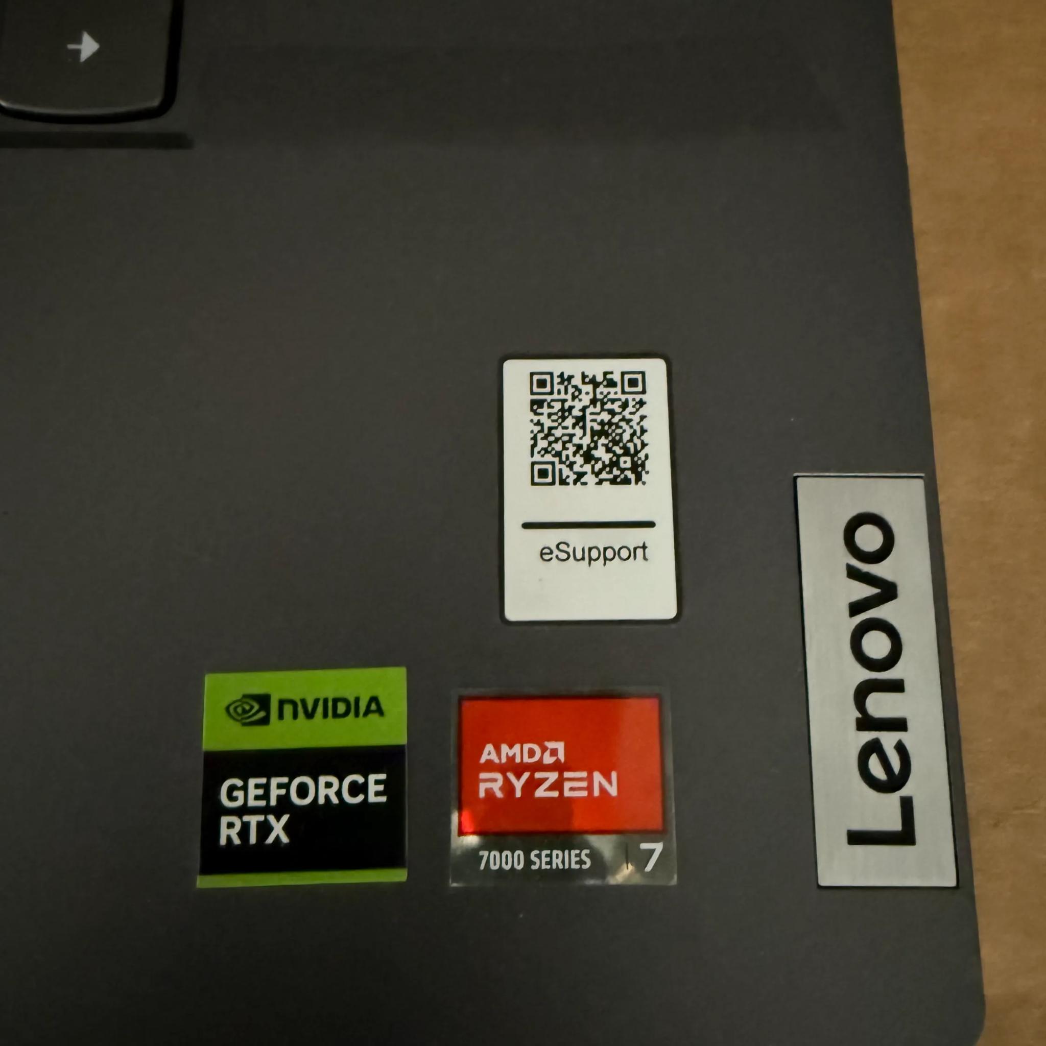 Lenovo LOQ (15" AMD) with RTX 4050