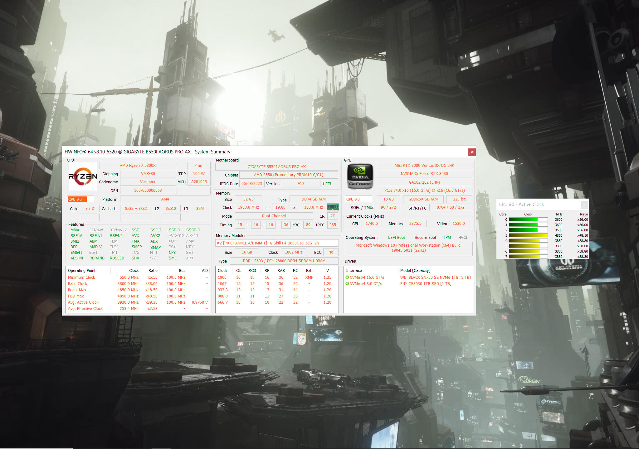 AMD Ryzen 7 5800X Processor