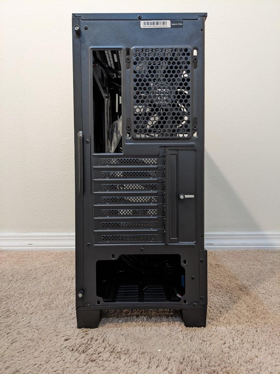 Open Box MSI MAG Forge 100R Mid Tower Gaming Case with ARGB fans