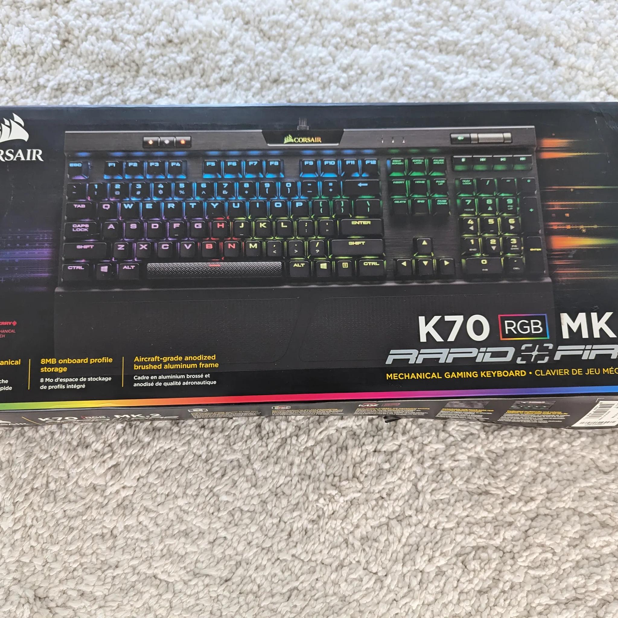 Corsair K70 RGB MK.2 Mechanical Gaming Keyboard
