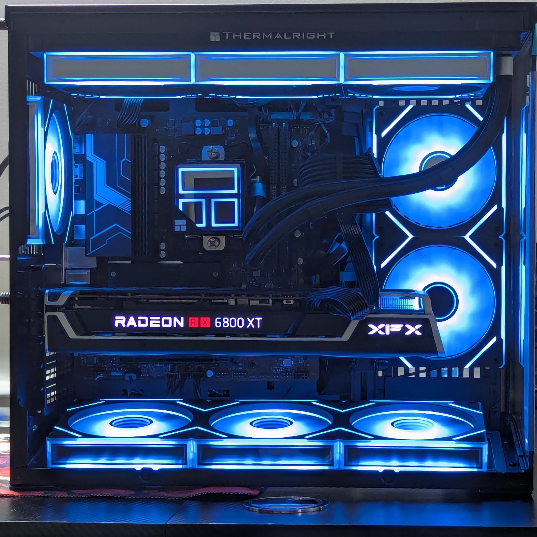 GAMING PC|AMD RYZEN 7 9700X|AMD RADEON RX 6800XT 16GB|32GB DDR5 6000|1TB NVME SSD|WINDOWS 11 PRO