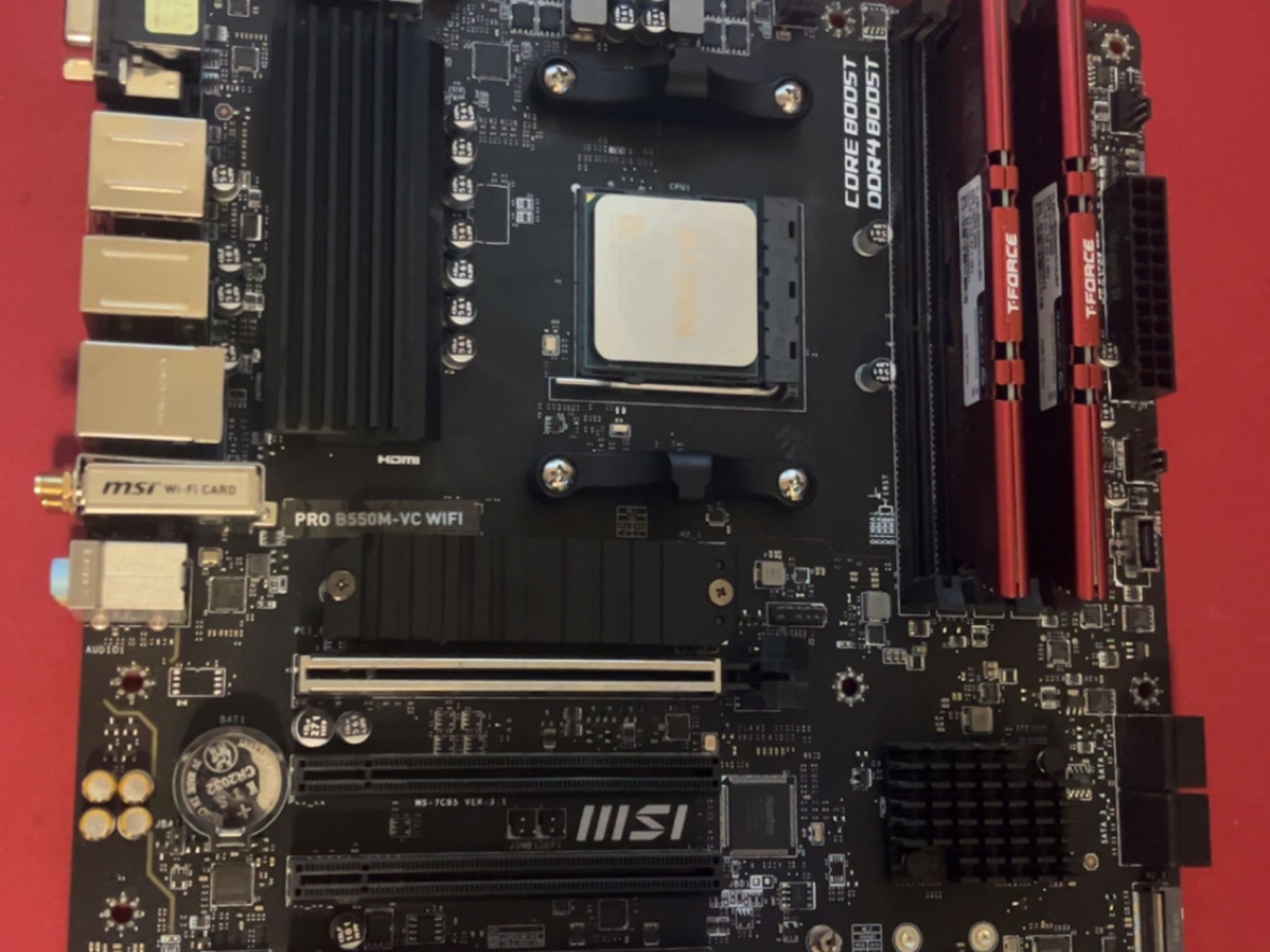 Ryzen 5 Gaming Combo – 5500 CPU / 16GB RAM / B550 WiFi