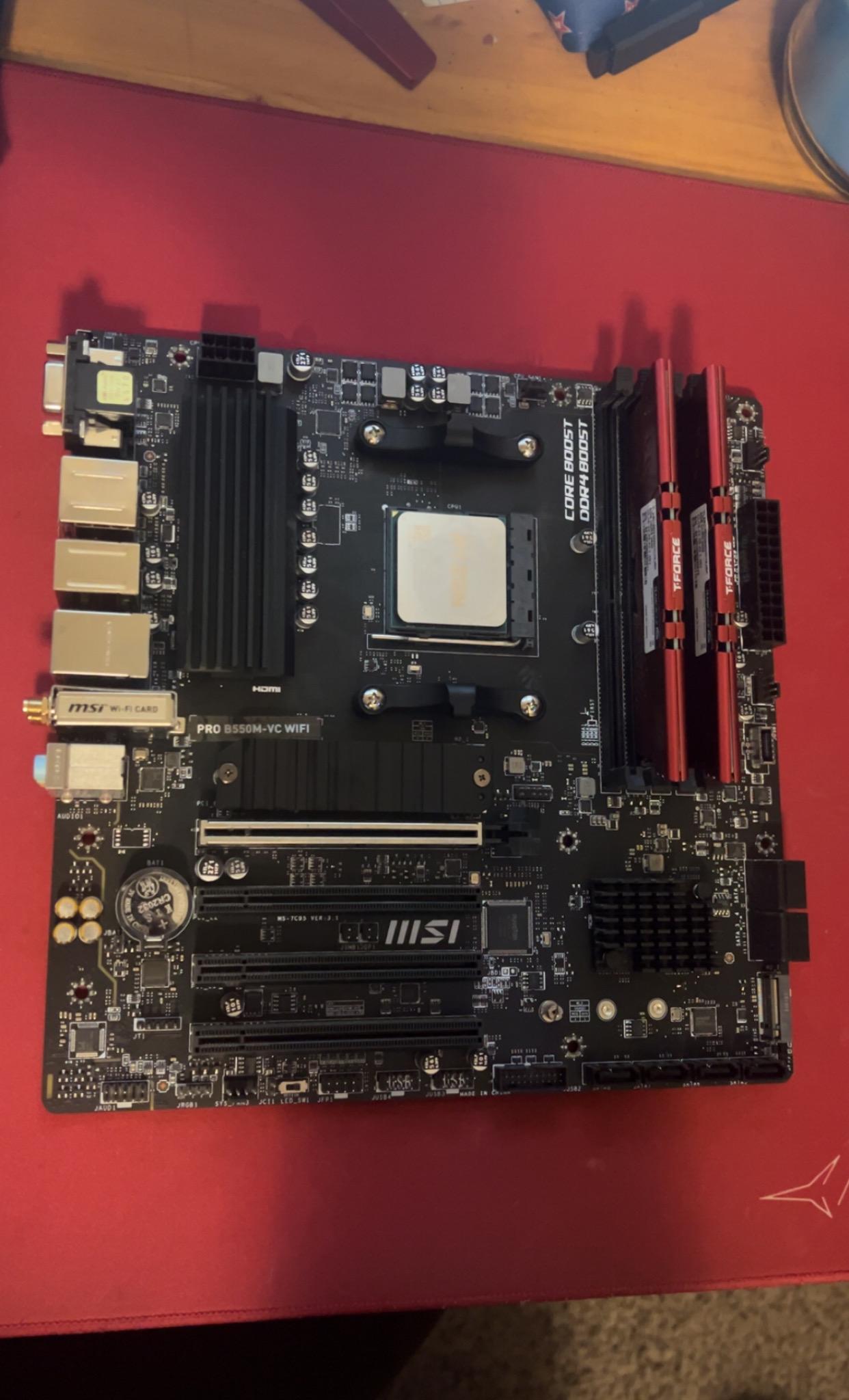 Ryzen 5 Gaming Combo – 5500 CPU / 16GB RAM / B550 WiFi
