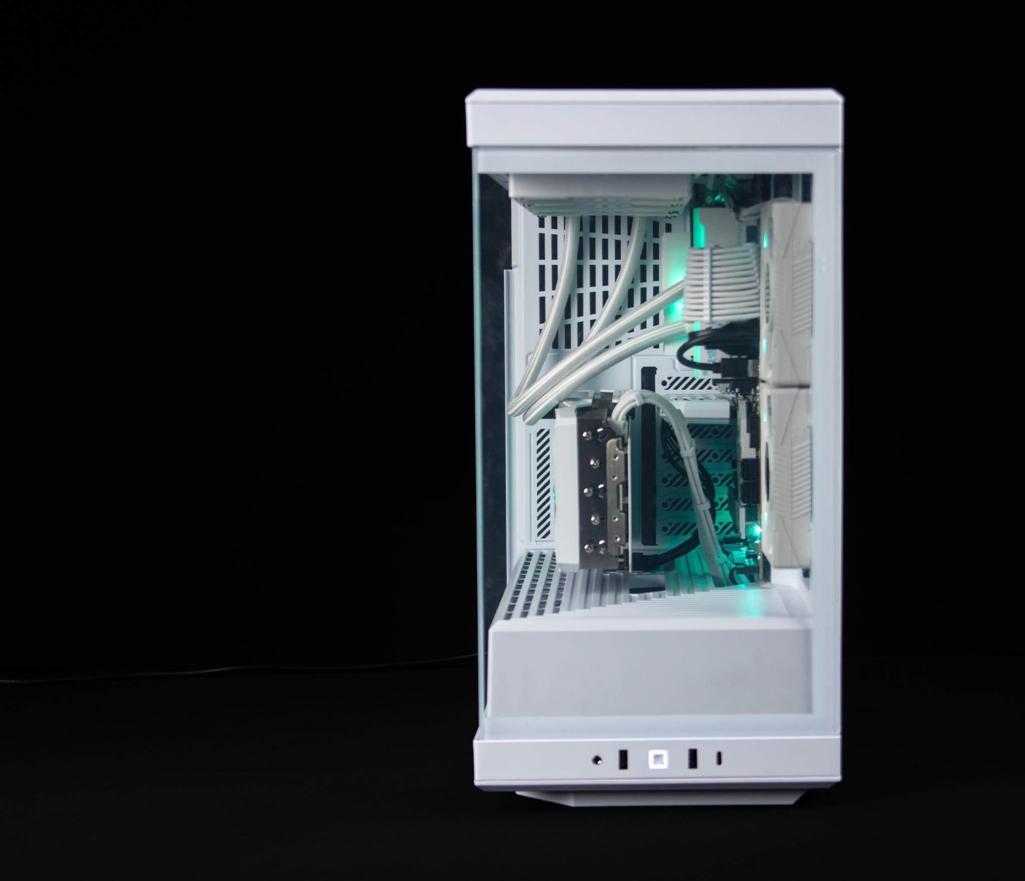 “Ghosthue” RX 7900 GRE Ryzen 7 7700 32GB Windows 11 2TB Workstation Gaming PC