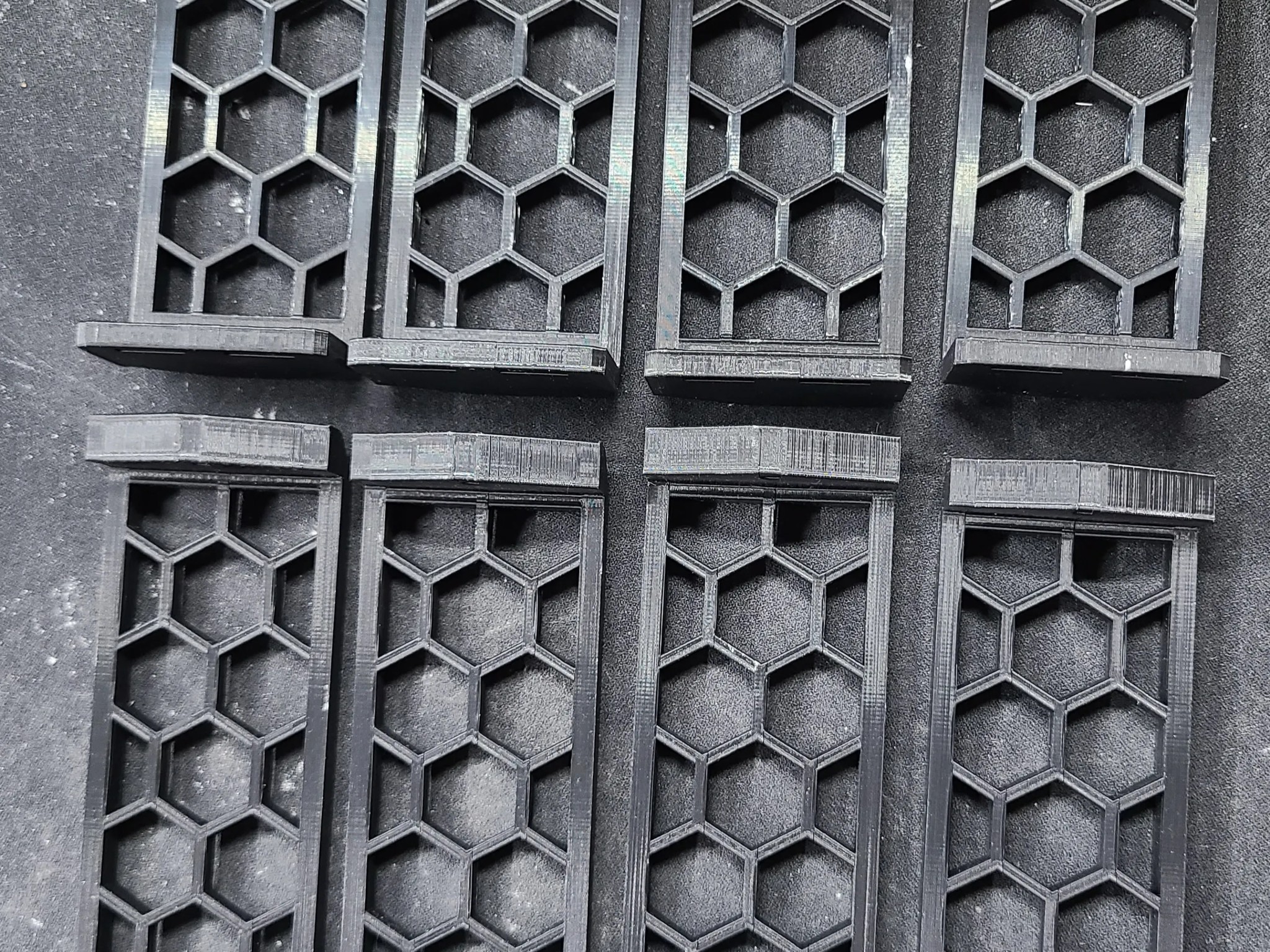 Hexagonal GPU Wire Rack Hangers (8)