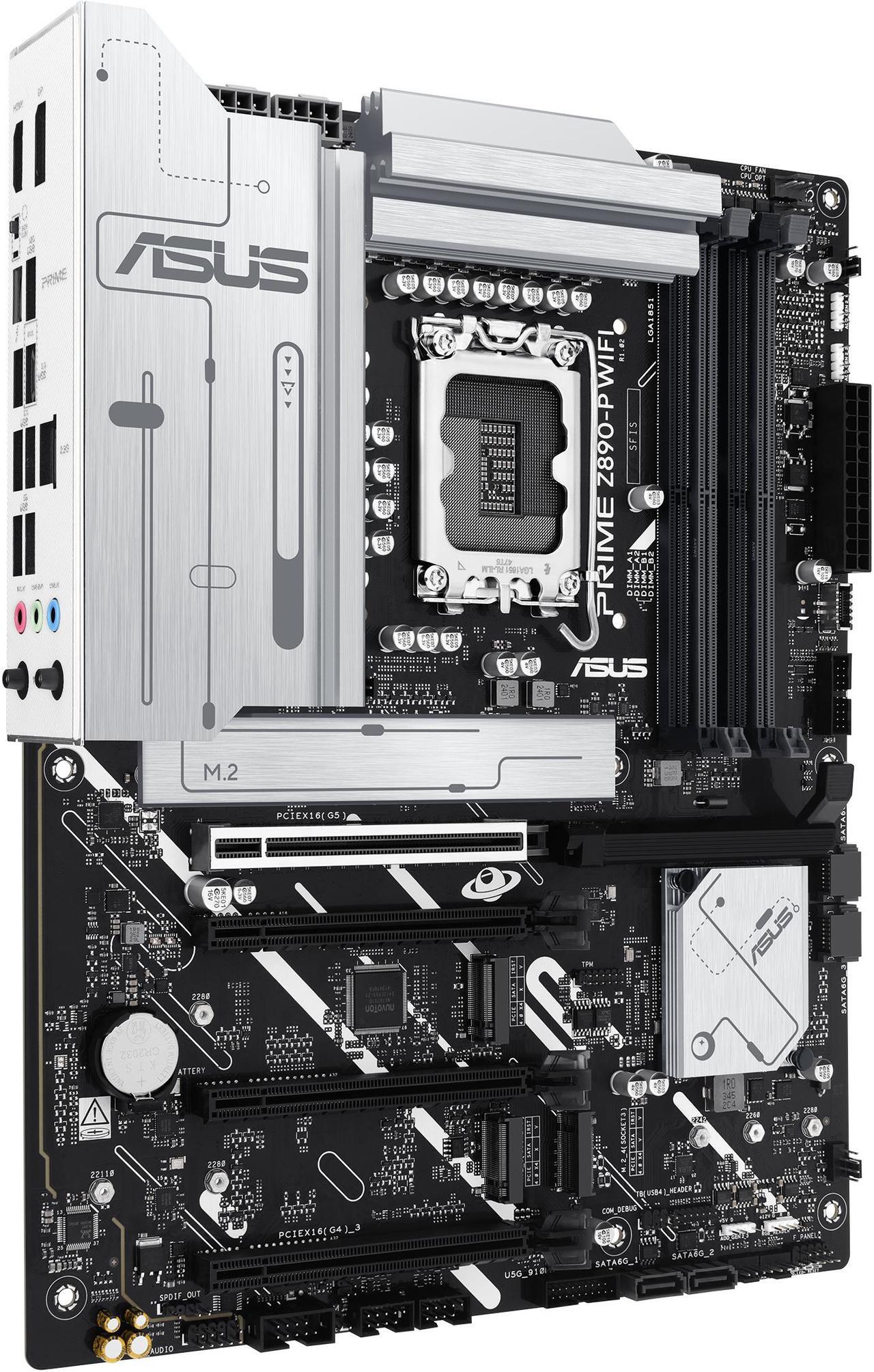 ASUS PRIME Z890-P WIFI Intel Z890 LGA 1851 ATX DDR5 Desktop Motherboard