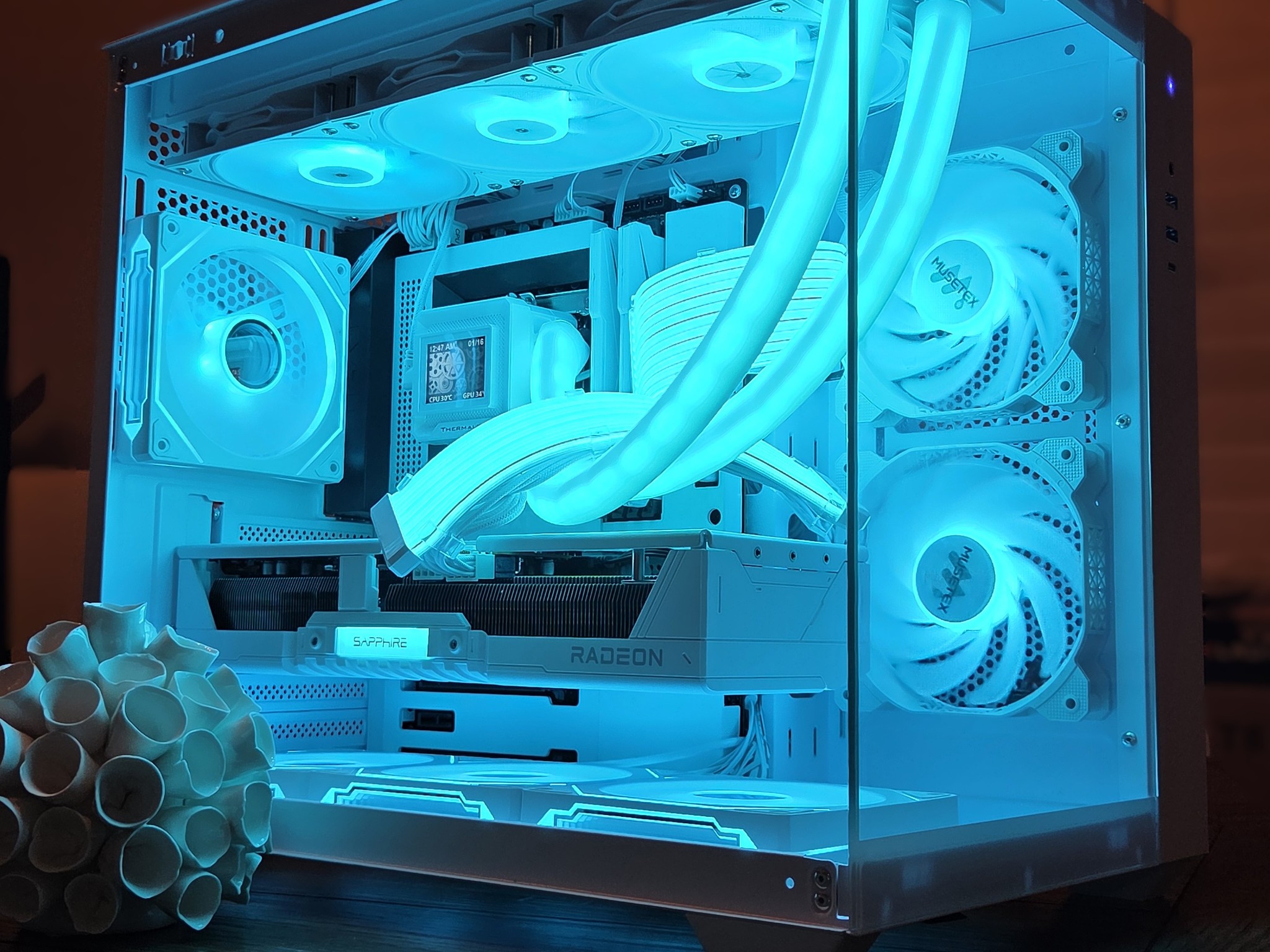 *SPRING BREAK SALE! THRU 3/20* The White Knight! ⚔️ 14600K/9070/DDR5-32GB/1TB