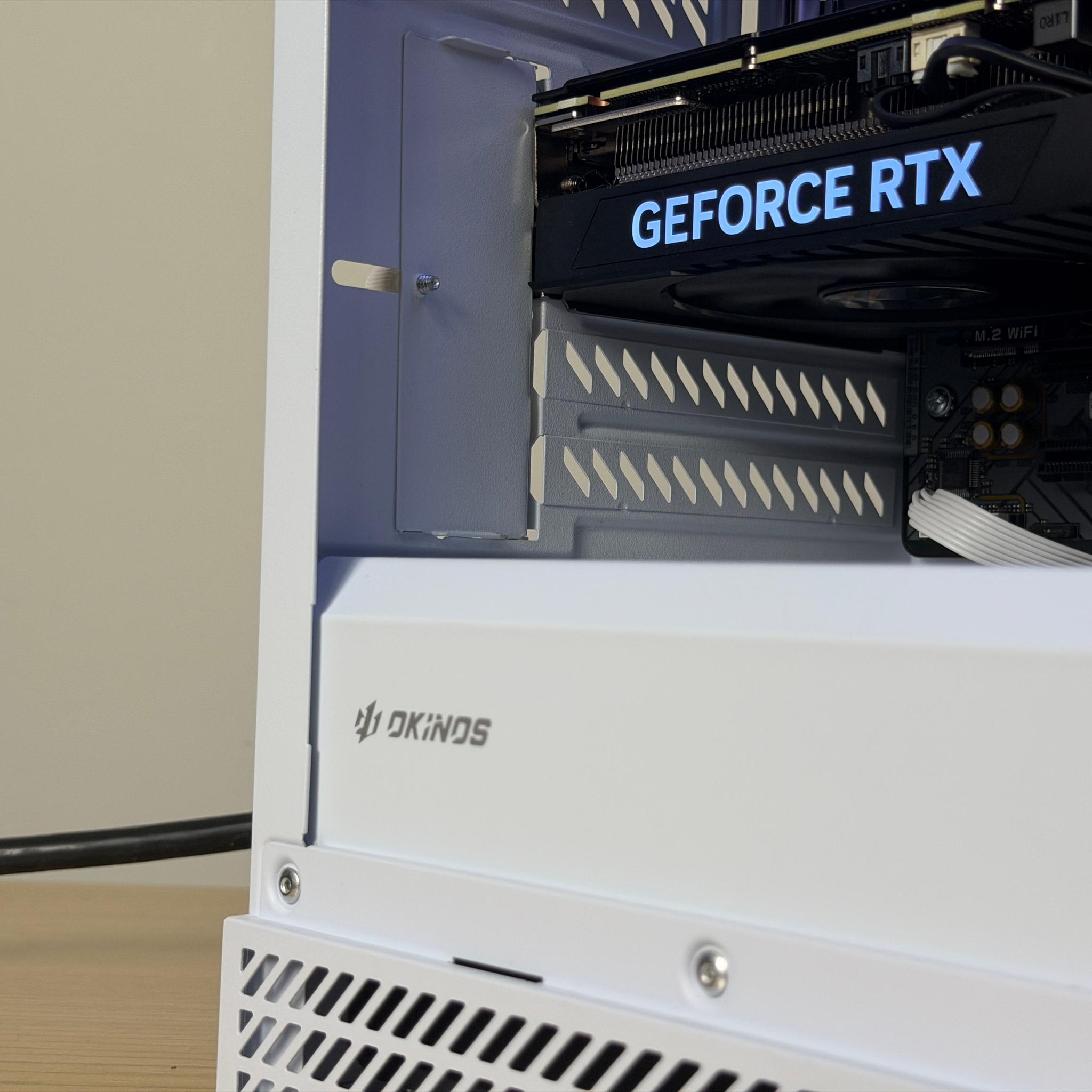 ❄️White Gaming PC | Ryzen 5 7500f, RTX 4060 Ti, 16GB RAM, 1TB SSD ❄️ - WiFi + Bluetooth
