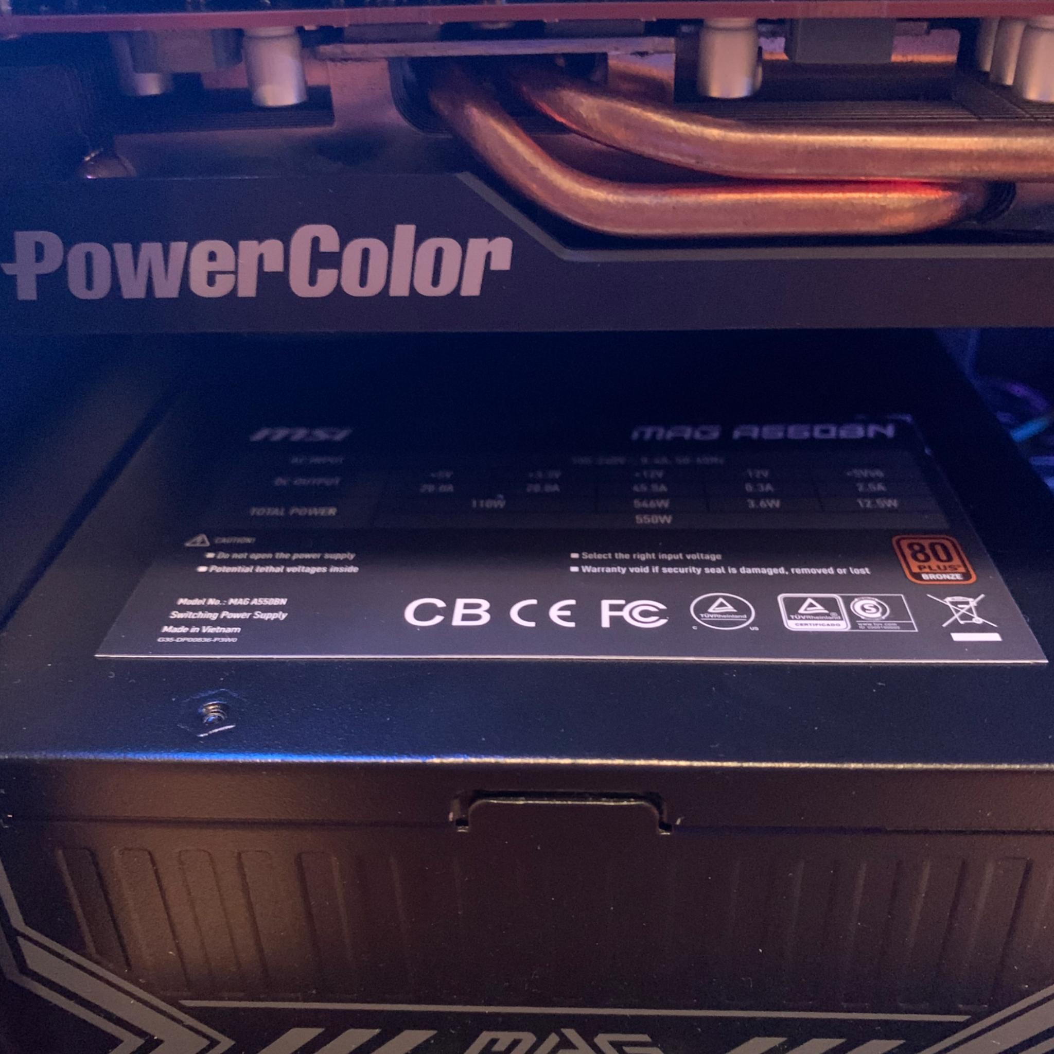 RX 5700 XT RYZEN 5 3600 CUSTOM RGB GAMING PC 16GB RAM 500GB M.2 NVMe SSD WINDOWS 10 INSTALLED