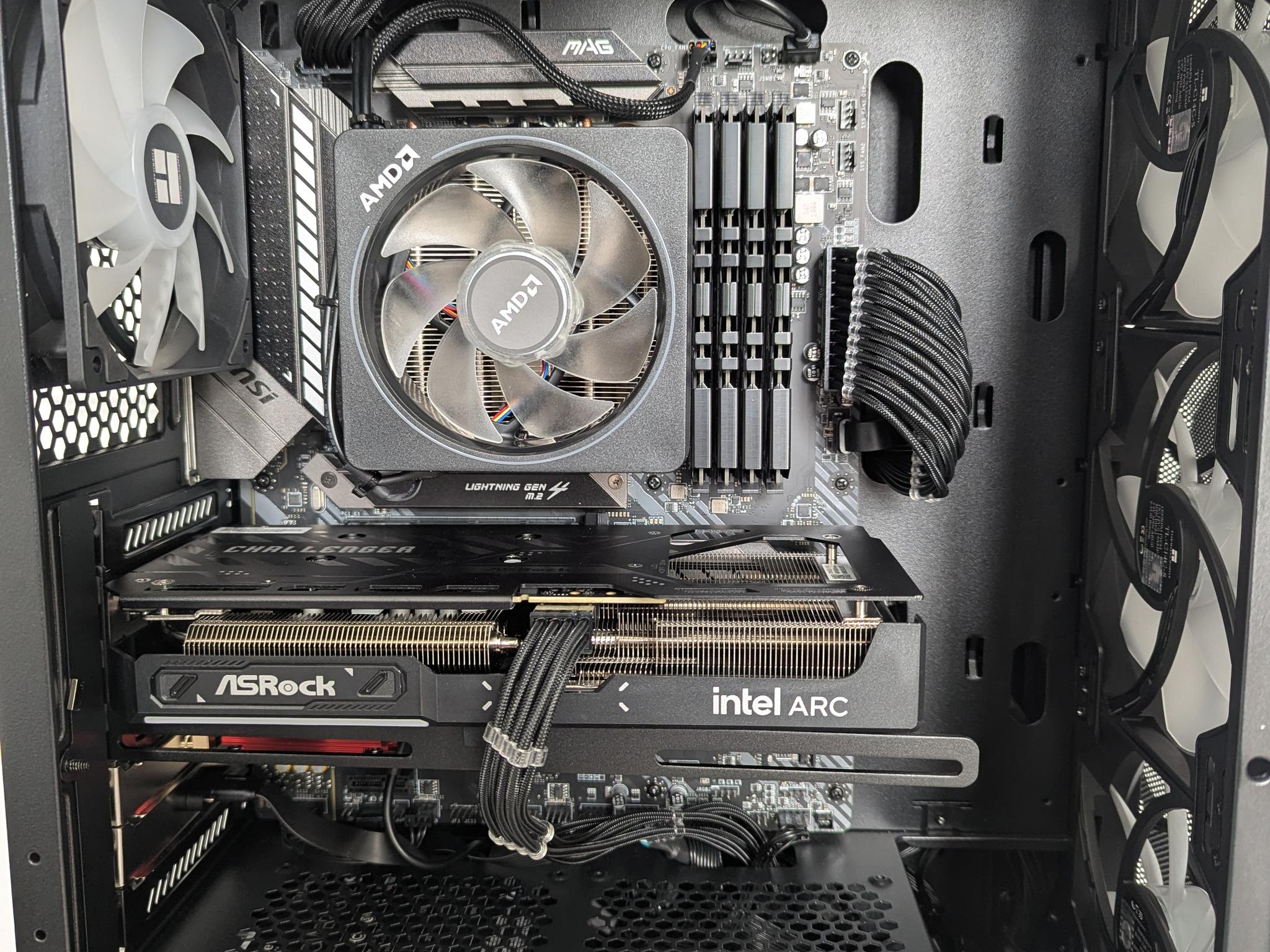 ARC B570 10GB GPU | Ryzen 7 3800X | 32GB RAM | 1TB NVMe |  RE9 Ready Gaming PC