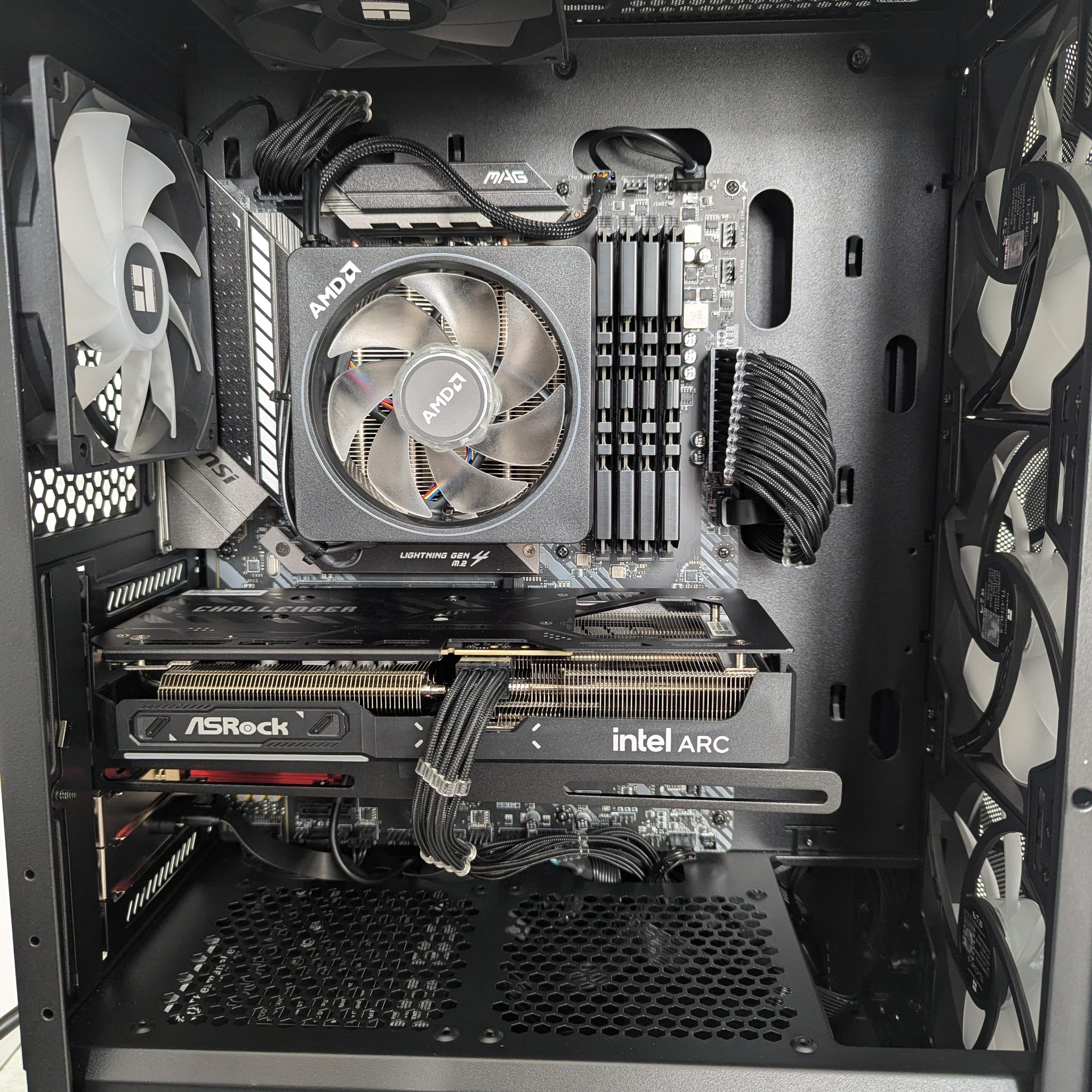 ARC B570 10GB GPU | Ryzen 7 3800X | 32GB RAM | 1TB NVMe |  RE9 Ready Gaming PC