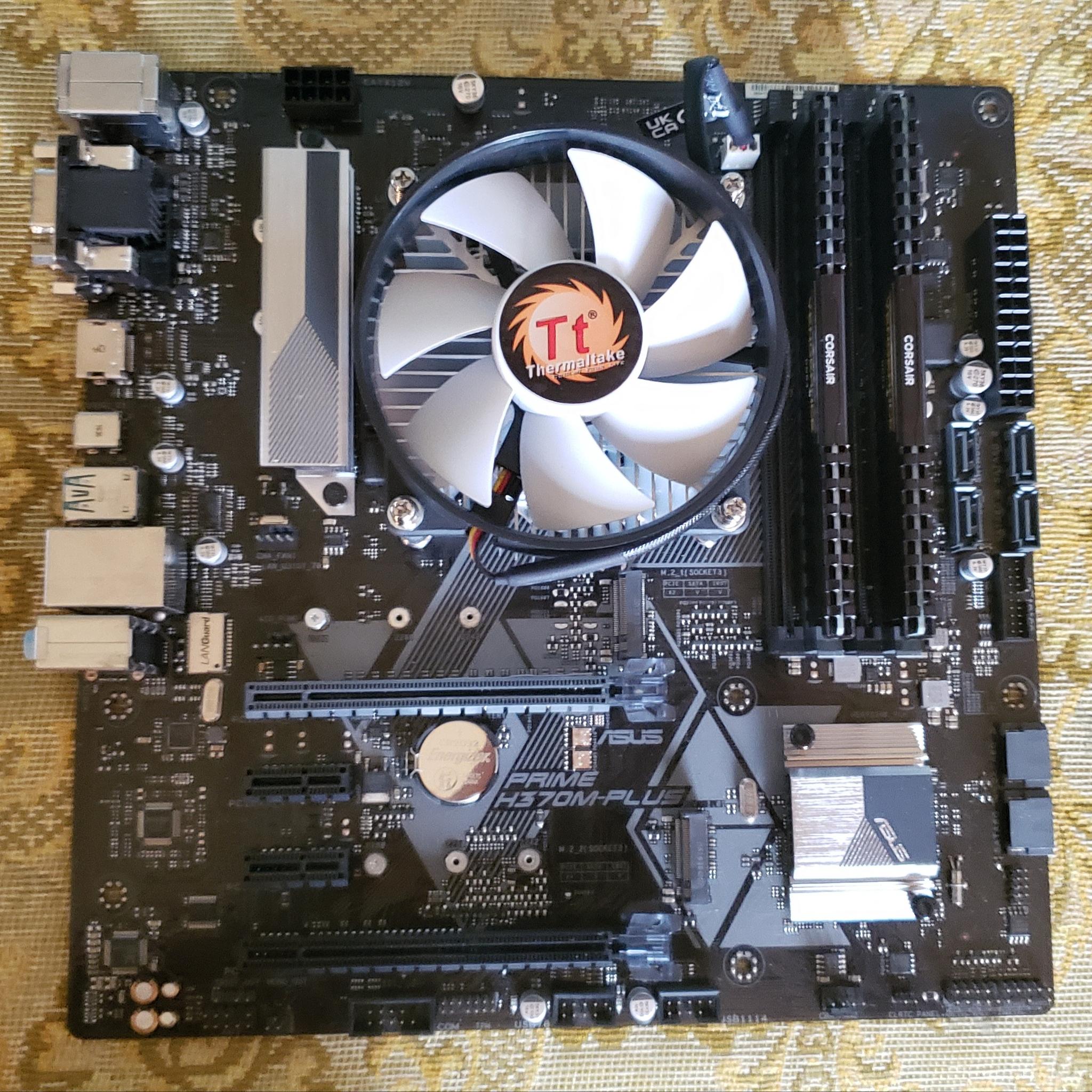 i7-8700/H370 Motherboard Combo | Includes RAM & Cooler