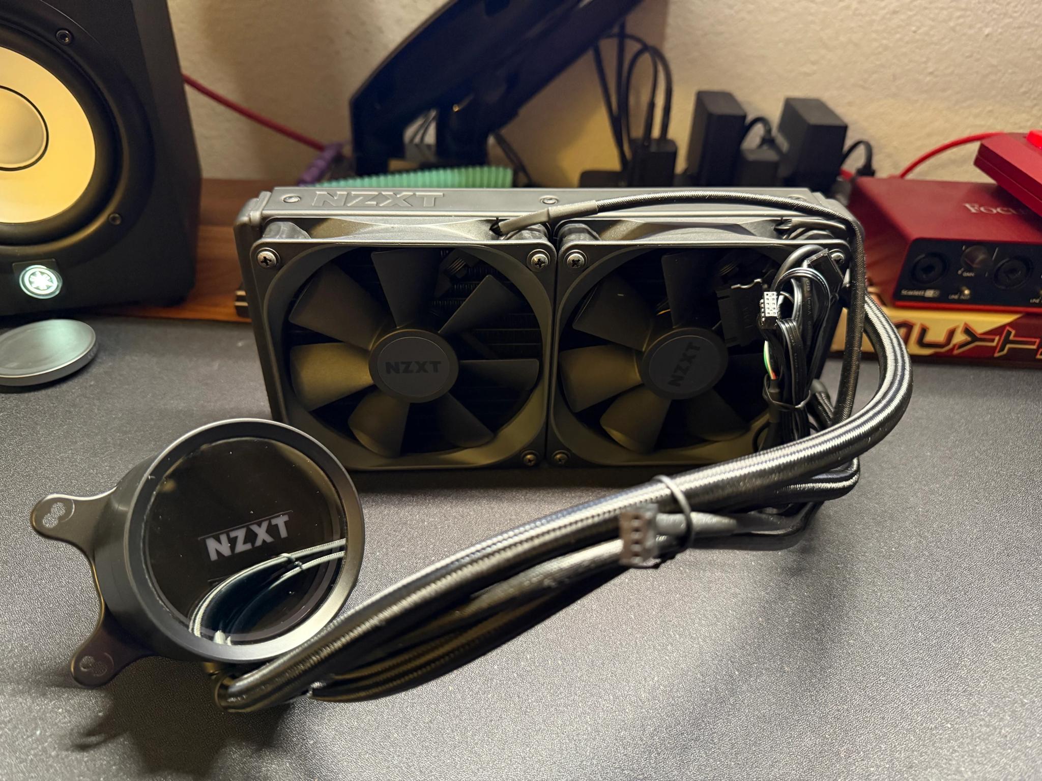 ROG STRIX B450-F Gaming w/ Ryzen 7 2700x, 16g Memory, Kraken x53 AIO, EVGA 600BQ & Extras Read Desc.