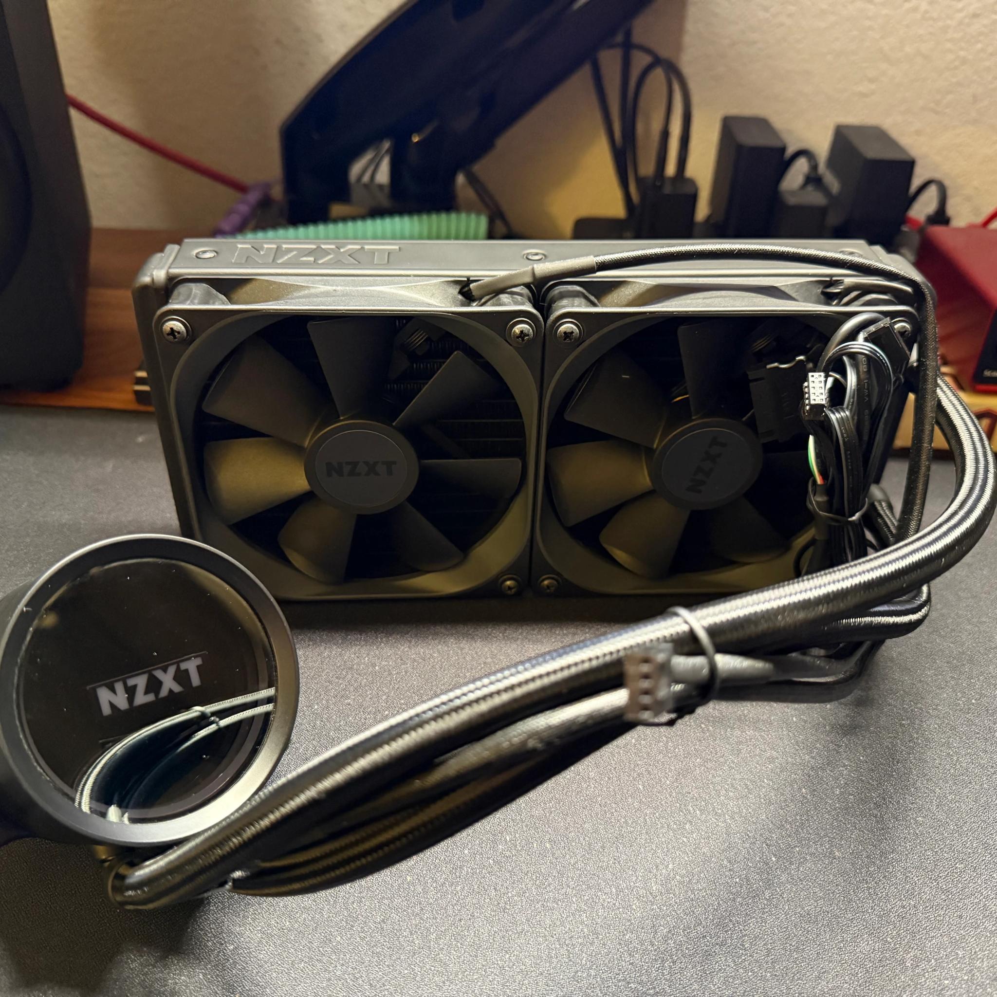 ROG STRIX B450-F Gaming w/ Ryzen 7 2700x, 16g Memory, Kraken x53 AIO, EVGA 600BQ & Extras Read Desc.