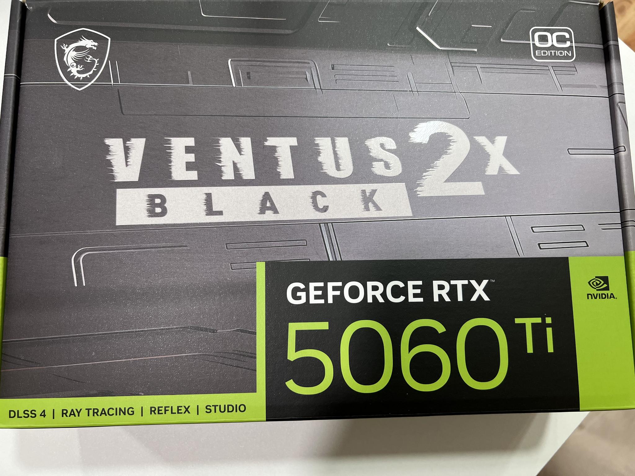 MSI GeForce RTX 5060 Ti VENTUS 2X OC Plus 16GB GDDR7 Dual Fan - Image 2